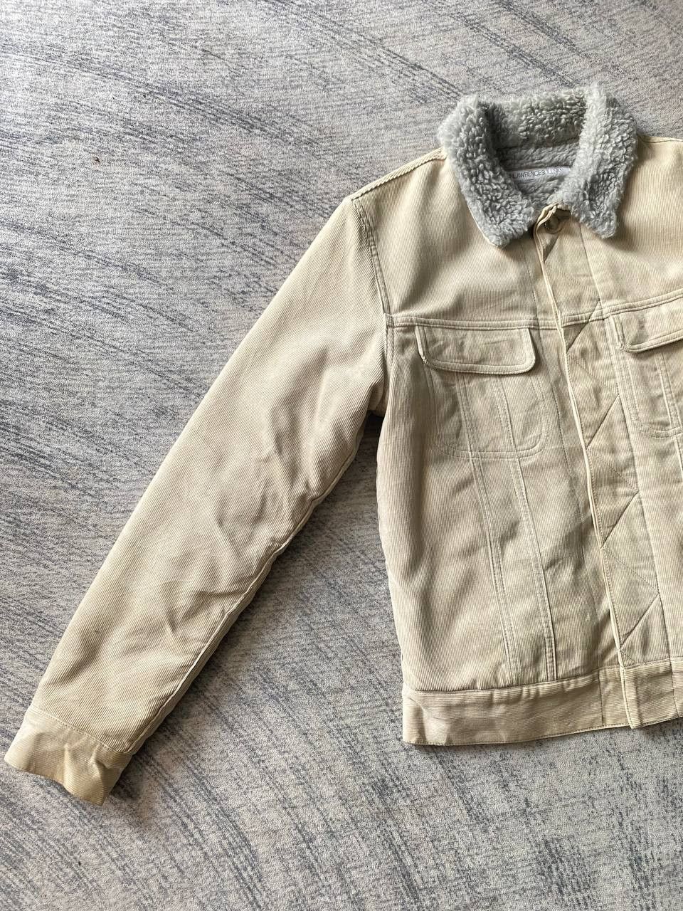 JOHN LAWRENCE SULLIVAN John Lawrence Sullivan Corduroy Sherpa Lined Trucker Jacket Size US XS / EU 42 / 0 - 3 Thumbnail