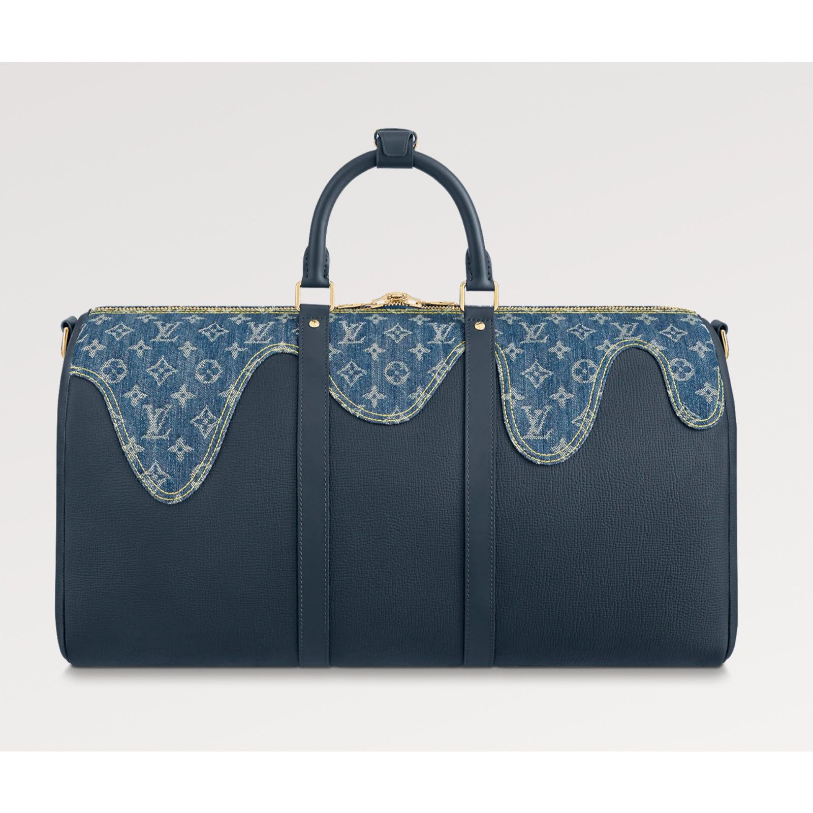 Louis Vuitton Louis Vuitton Keepall Bandouliere Drip Monogram Weekend Bag Size ONE SIZE - 7 Thumbnail