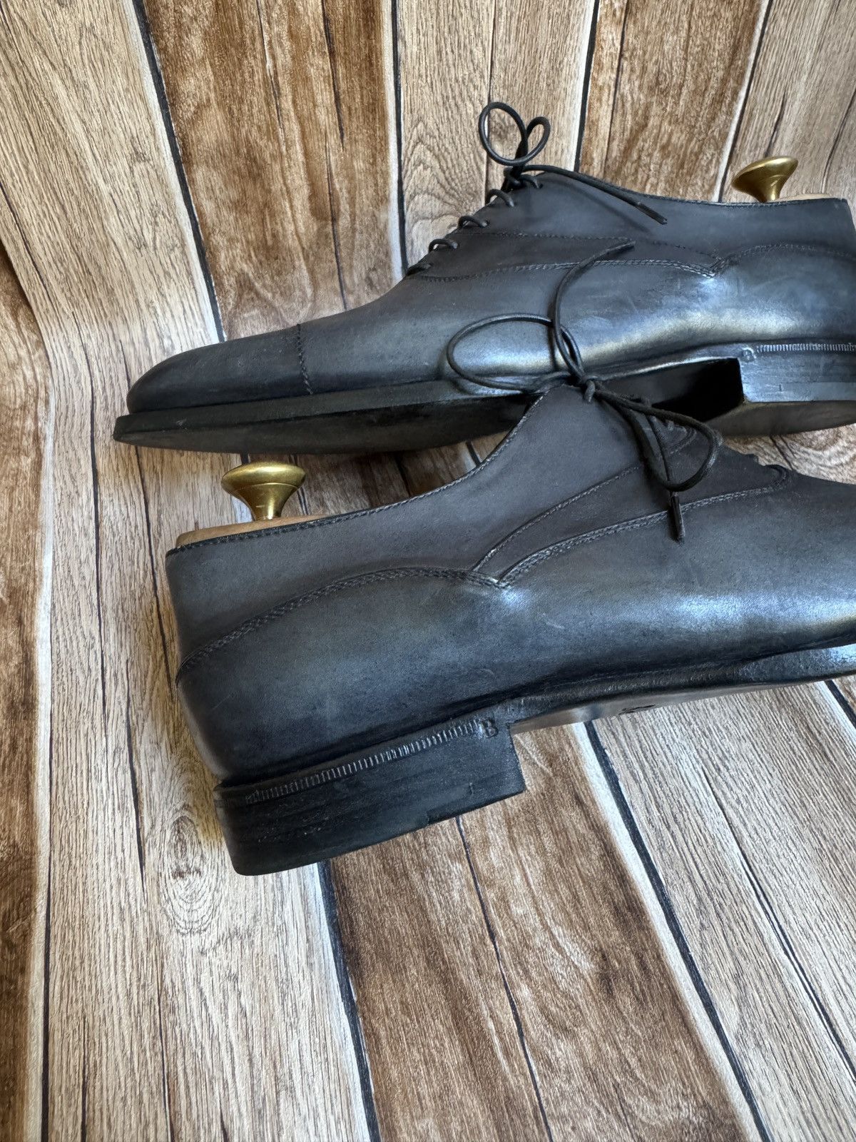 Berluti Richelieu patina leather oxford Size US 8.5 / EU 41-42 - 11 Thumbnail