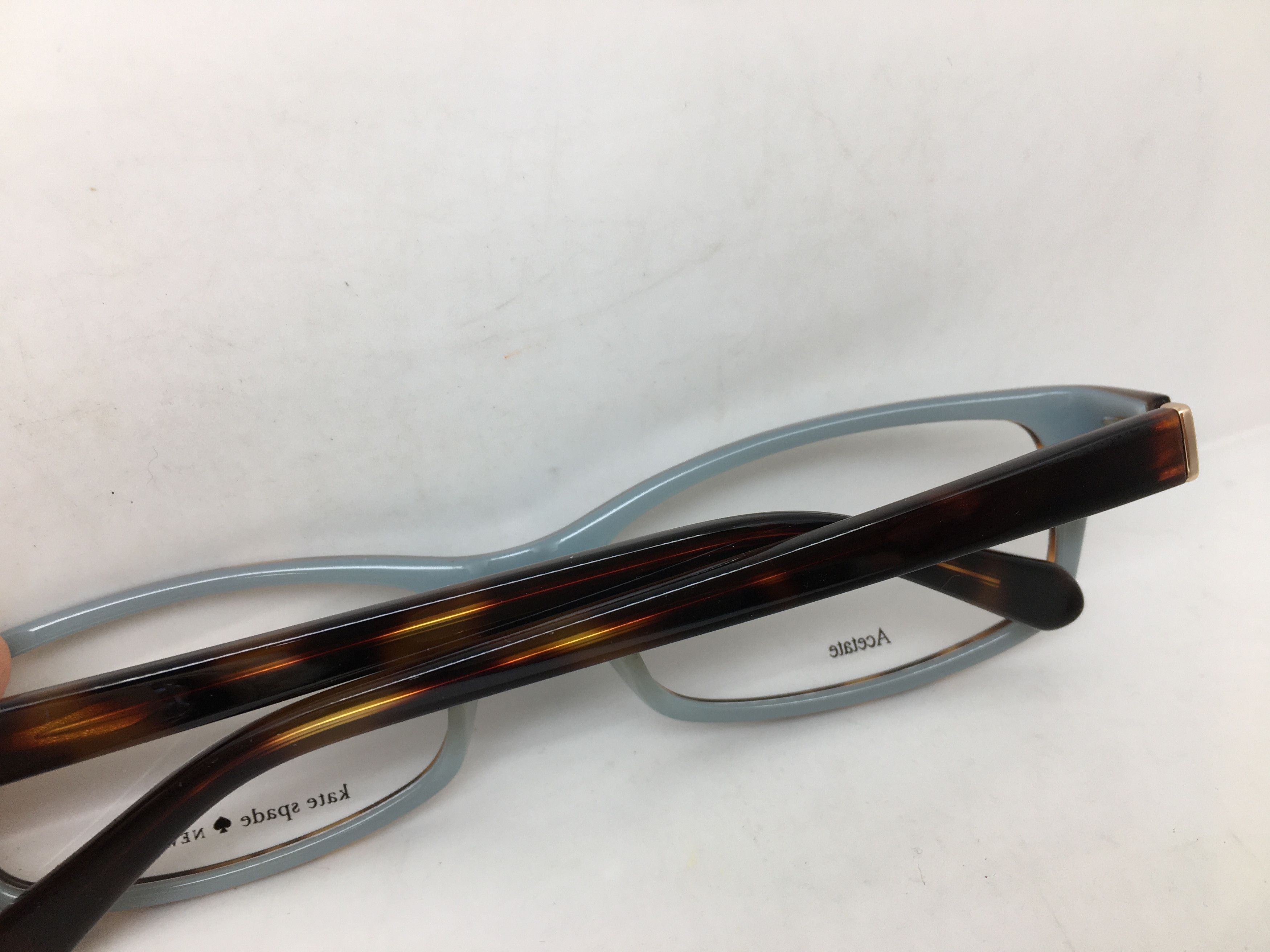 Kate Spade Kate Spade Marcisa Tortoise Acetatee RX Eyeglasses Frame Size ONE SIZE - 8 Thumbnail