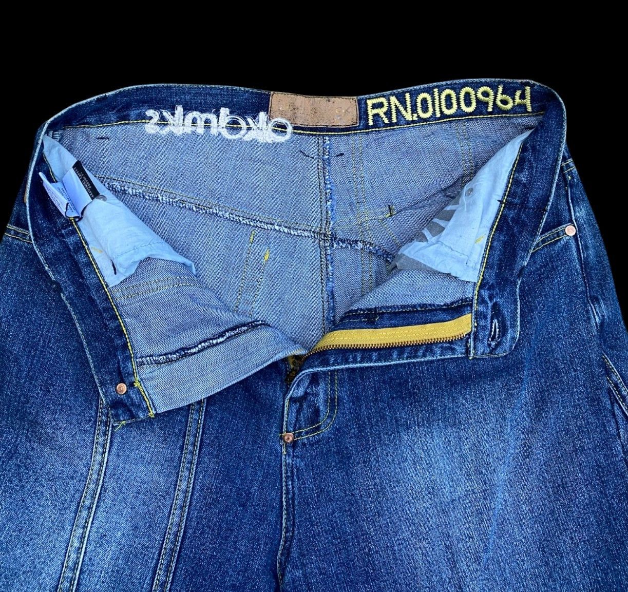 Akademiks × Fubu × JNCO VINTAGE Y2K Akademiks WIDE BAGGY denim JNCO style W34 inch Size US 34 / EU 50 - 7 Thumbnail