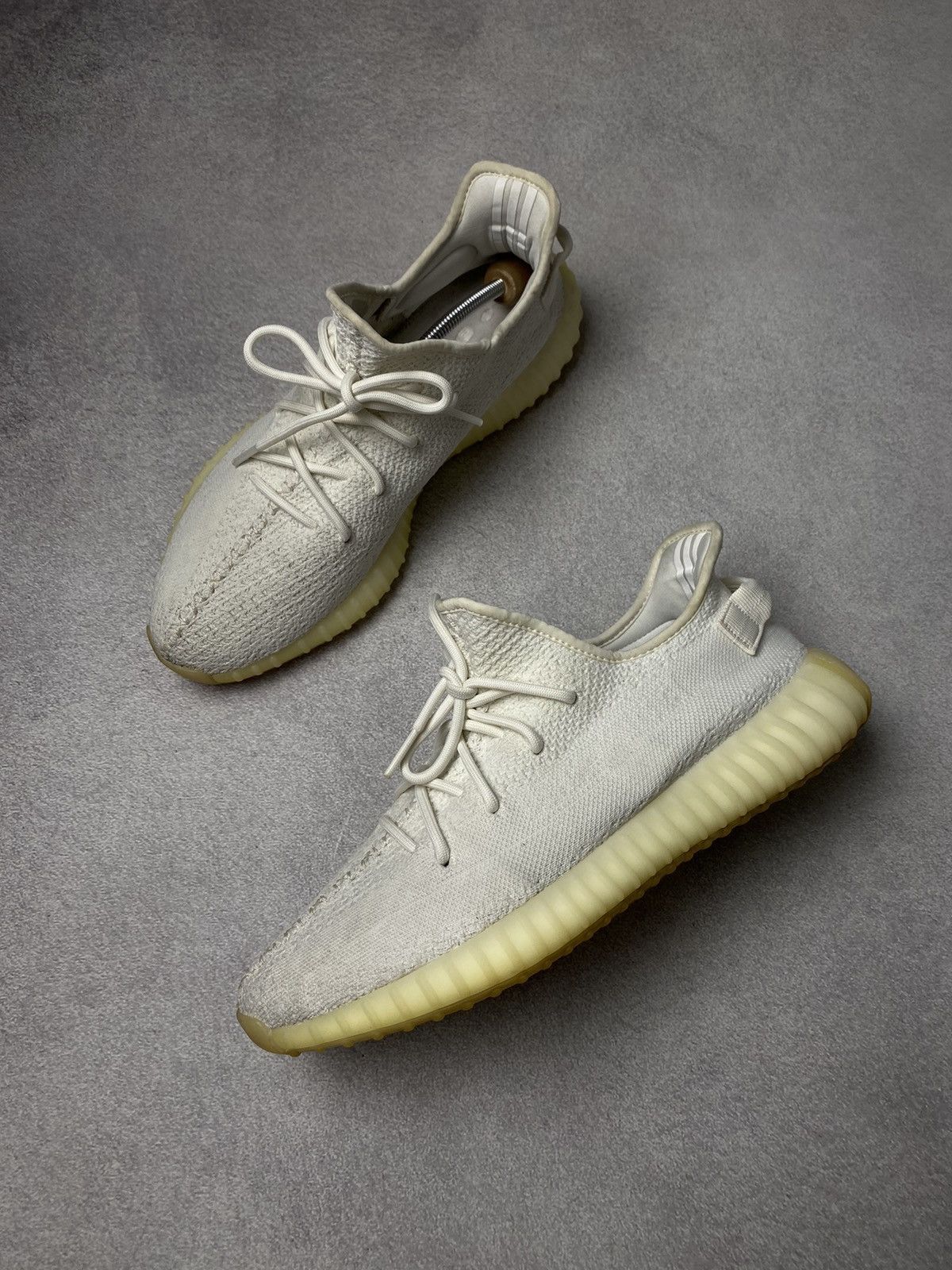 adidas gazelle silver green womens adidas Yeezy Boost 350 v2 Cream Triple White (Preloved) UK 3.5