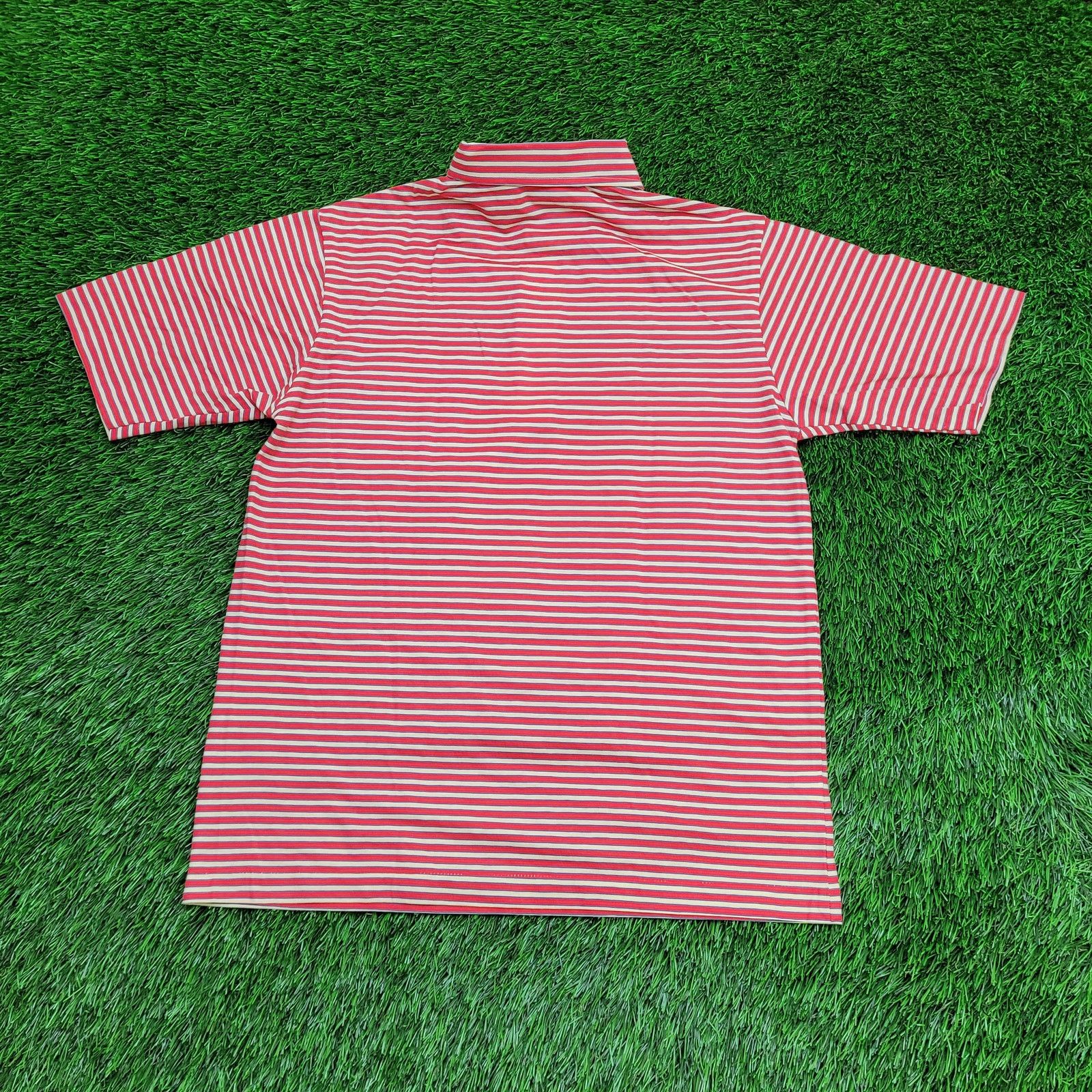 Vintage VTG 70s Manhattan Nature Knit Striped Polo Shirt Small Size US S / EU 44-46 / 1 - 5 Thumbnail