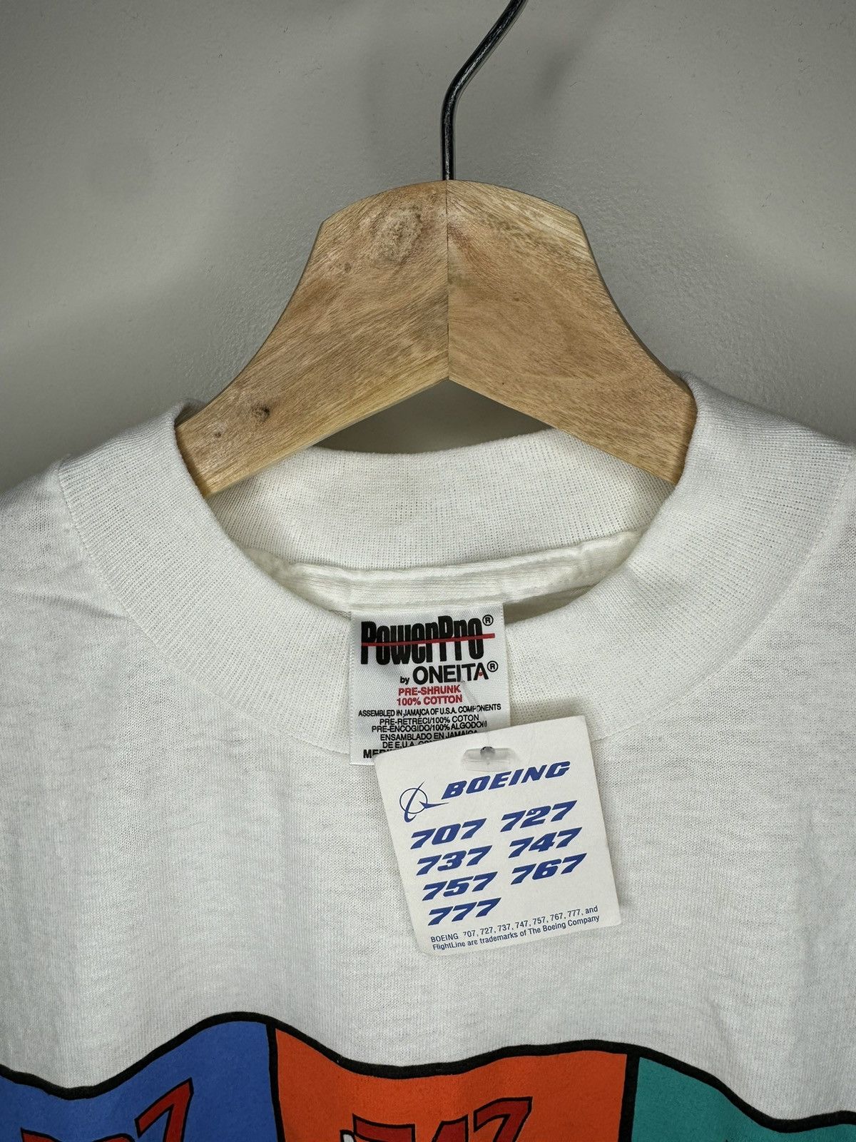 Vintage The Boeing Company Vintage 1993 Airplane T-shirt Size US M / EU 48-50 / 2 - 3 Thumbnail