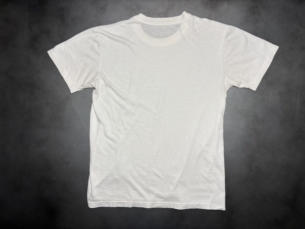 Vintage Vintage Blank Tee White T-Shirt 1970s 1980s Tubular Base Lay Size US S / EU 44-46 / 1 - 9 Thumbnail
