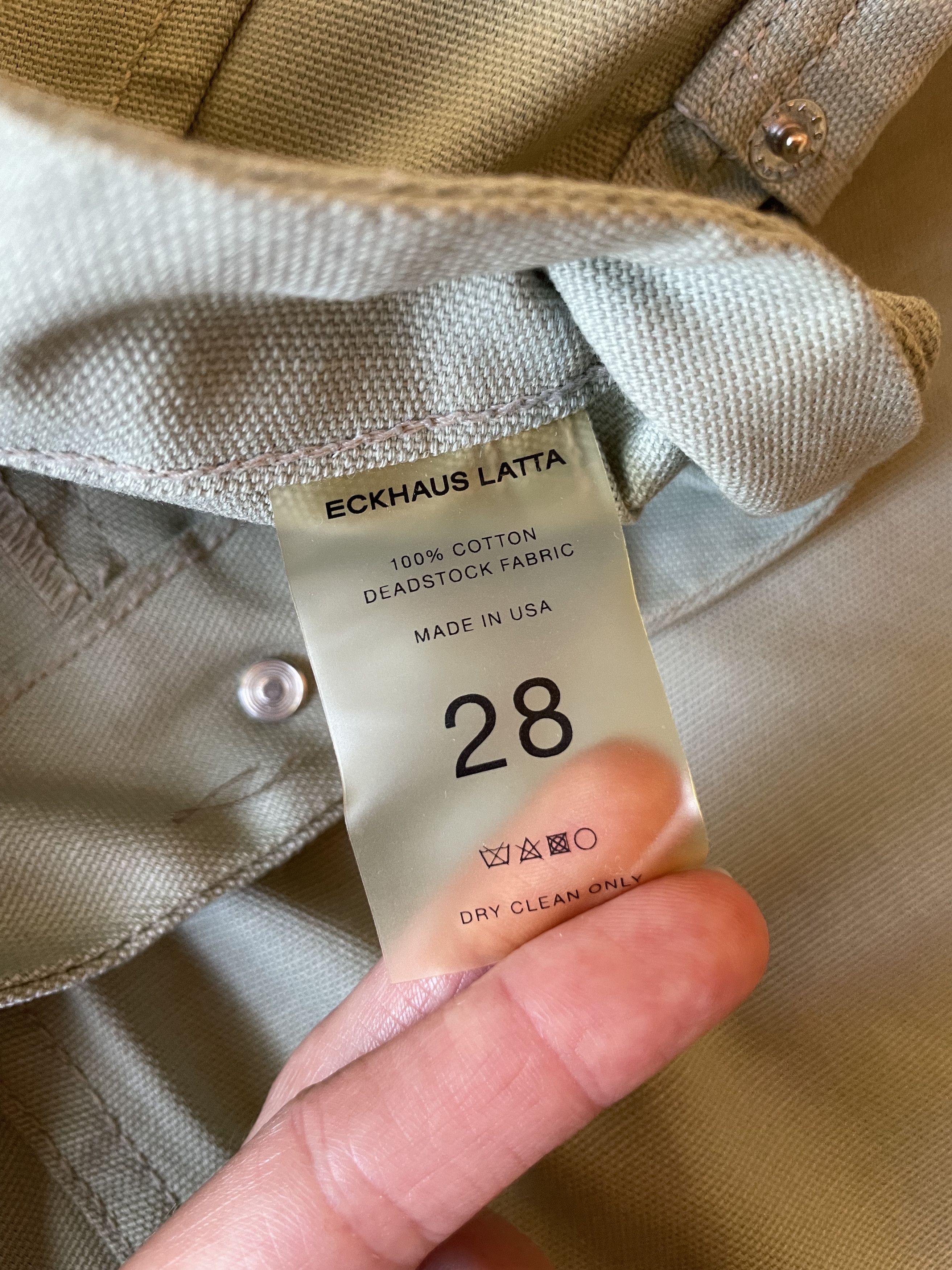 Eckhaus Latta Eckhaus Latta 2015 Mint El Jeans Size 28" / US 6 / IT 42 - 6 Thumbnail