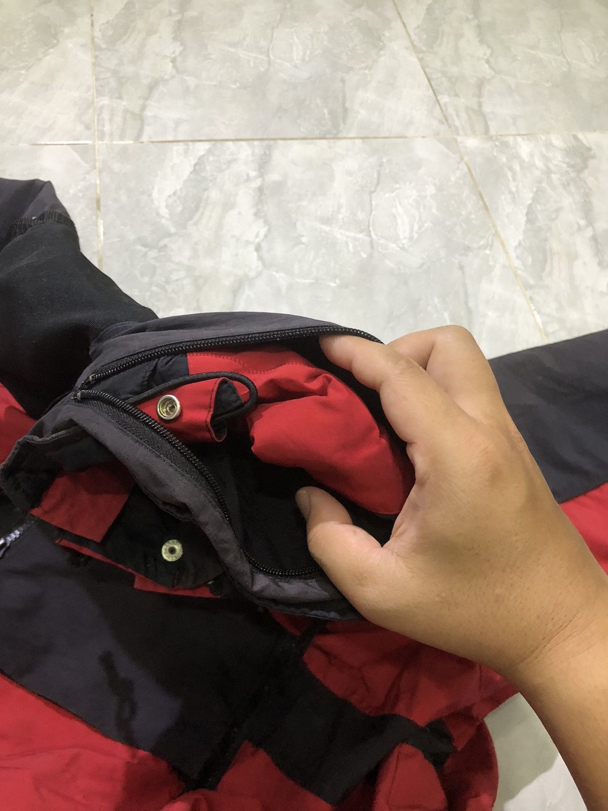 Octopus Vintage Red Cliff Octopus Army Techwear Anorak Cyberpunk Size US L / EU 52-54 / 3 - 18 Thumbnail