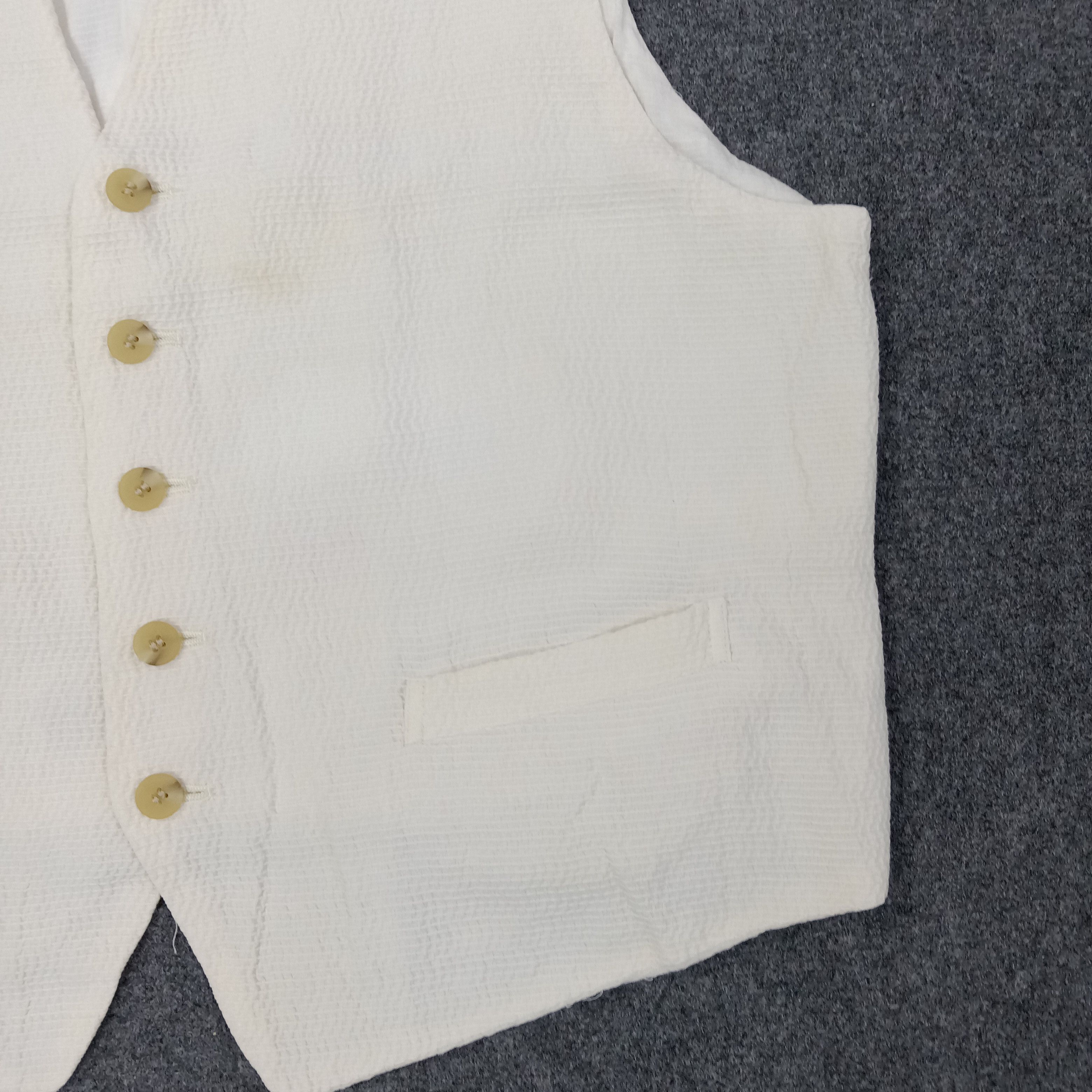 Issey Miyake Issey Miyake Permanente Japanese Designer Vests C259N19 Size US S / EU 44-46 / 1 - 2 Thumbnail