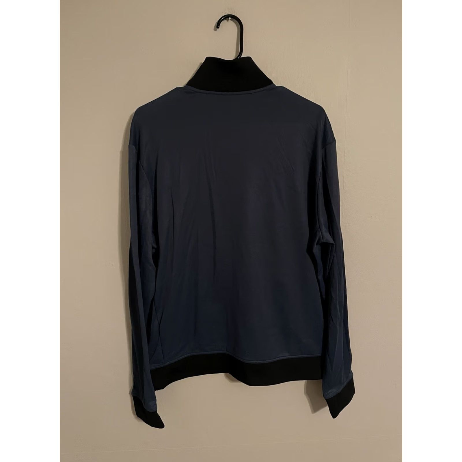 Vince Vince. Blue Colorblock Full Zip Track Jacket Men L Size Colorblock Polyester Cotton N ew! Size US L / EU 52-54 / 3 - 4 Thumbnail