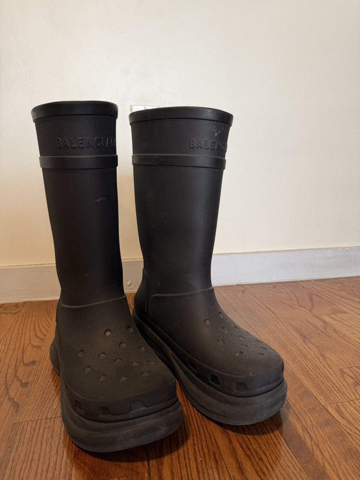 Balenciaga Balenciaga Crocs Boots Size US 11 / EU 44 - 2 Thumbnail