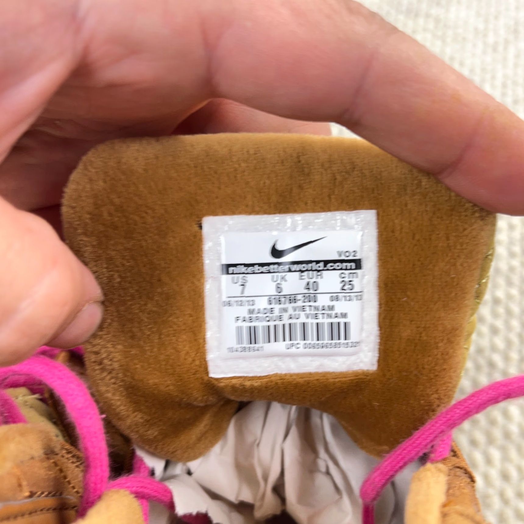 Nike Nike LeBron Xi NSW Lifestyle Hazelnut 616766-200 High Top Sneakers Size 7 Size US L / EU 52-54 / 3 - 3 Thumbnail