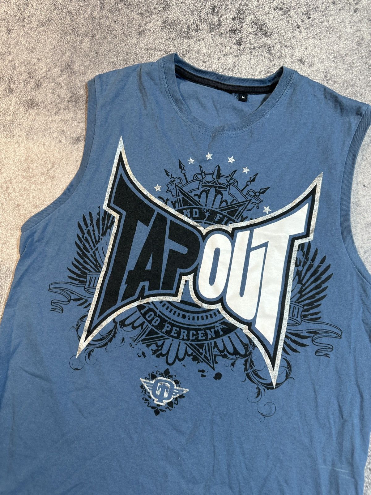 Tapout Vintage Y2K Tapout Tank Top Streetwear USA Style Opium M Size US M / EU 48-50 / 2 - 2 Thumbnail