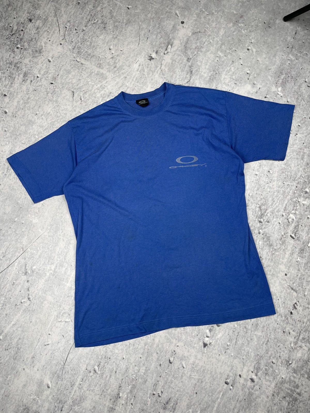 Jordan Brand 💎💎RARE Vintage 90s Oakley blue big logo Jordan Size US M / EU 48-50 / 2 - 2 Thumbnail