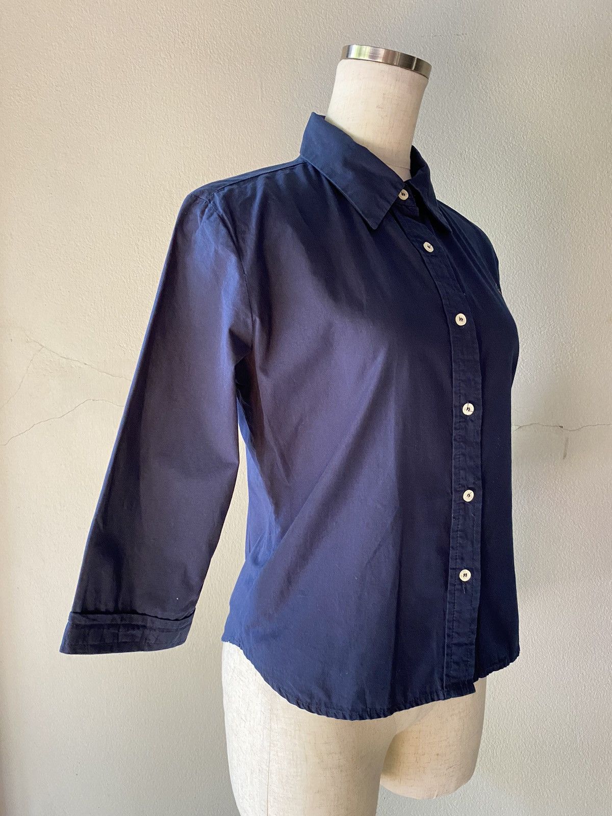 Stussy Stussy Dark Blue Long-Sleeve Shirt Size M / US 6-8 / IT 42-44 - 8 Thumbnail