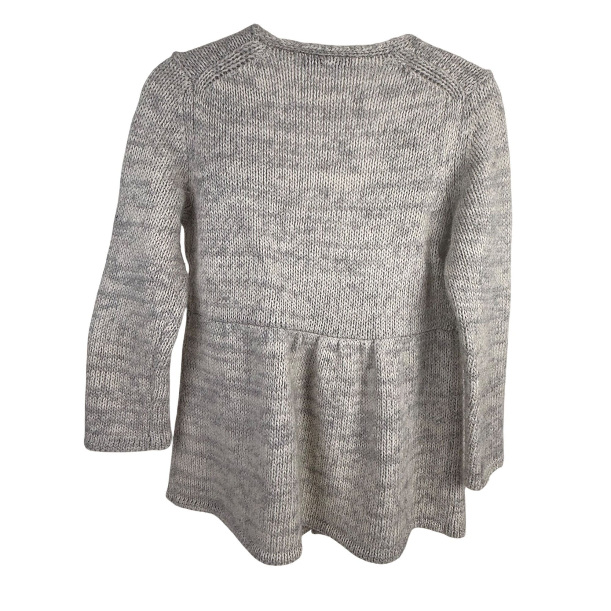 Gap Gap Women's Marled Knit Babydoll Cardigan Wool-Blend Sweater Size L / US 10 / IT 46 - 4 Thumbnail