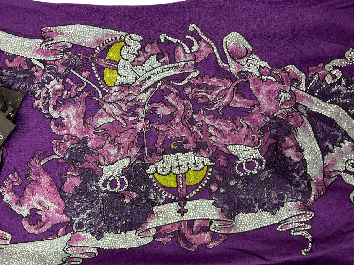Other Fracomina Crystal-Embellished Racerback Top - Violet - NWT Size S / US 4 / IT 40 - 5 Thumbnail
