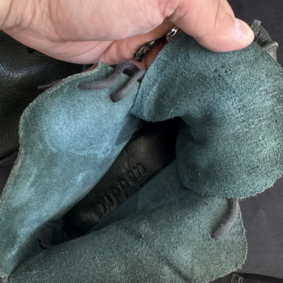 Trippen 00's Trippen Goblin Core Avant Garde Leather Boots Size US 8 / IT 38 - 10 Thumbnail