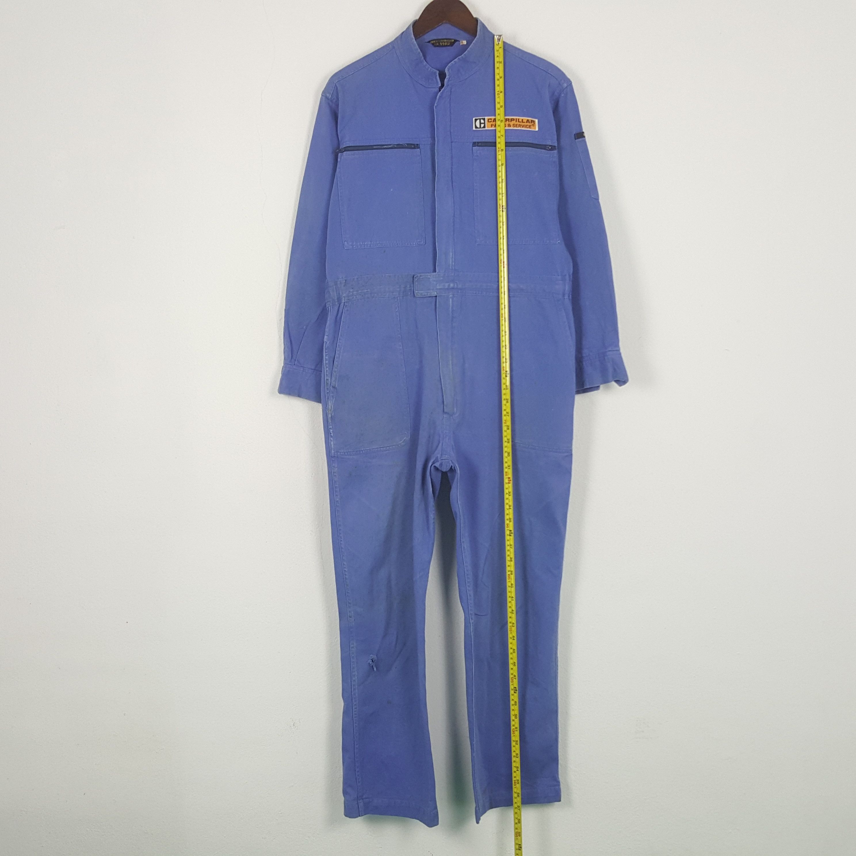 Sports Specialties Vintage Caterpillar Japan Worker Coverall Jumpsuit Jacket Size US L / EU 52-54 / 3 - 7 Thumbnail