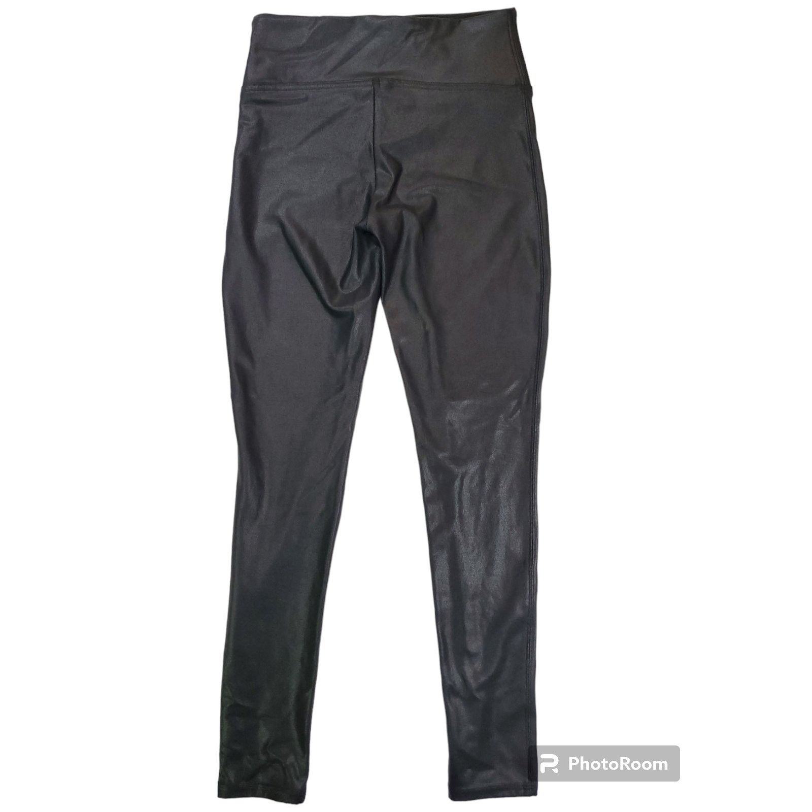Spanx Spanx | Faux Leather, Body Shaping, Leggings | Size L 10-12 Size 32" / US 10 / IT 46 - 9 Thumbnail