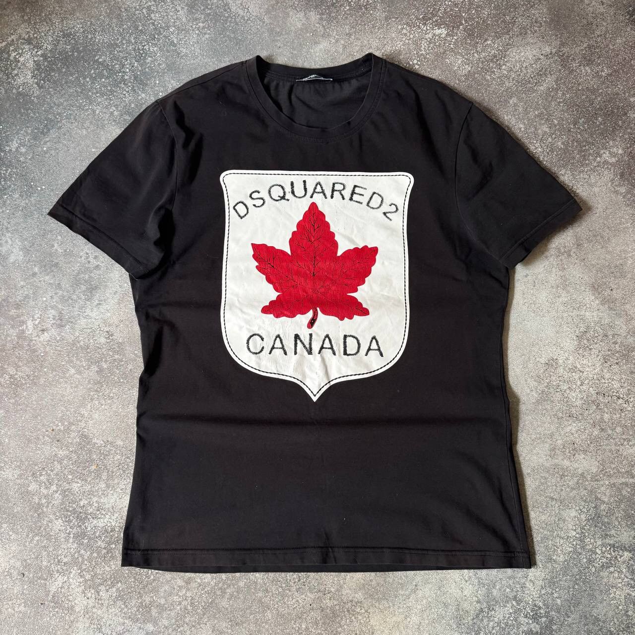 Dsquared2 × Vintage Dsquared2 Big Logo Slim Fit T-Shirt Size US XL / EU 56 / 4 - 1 Thumbnail