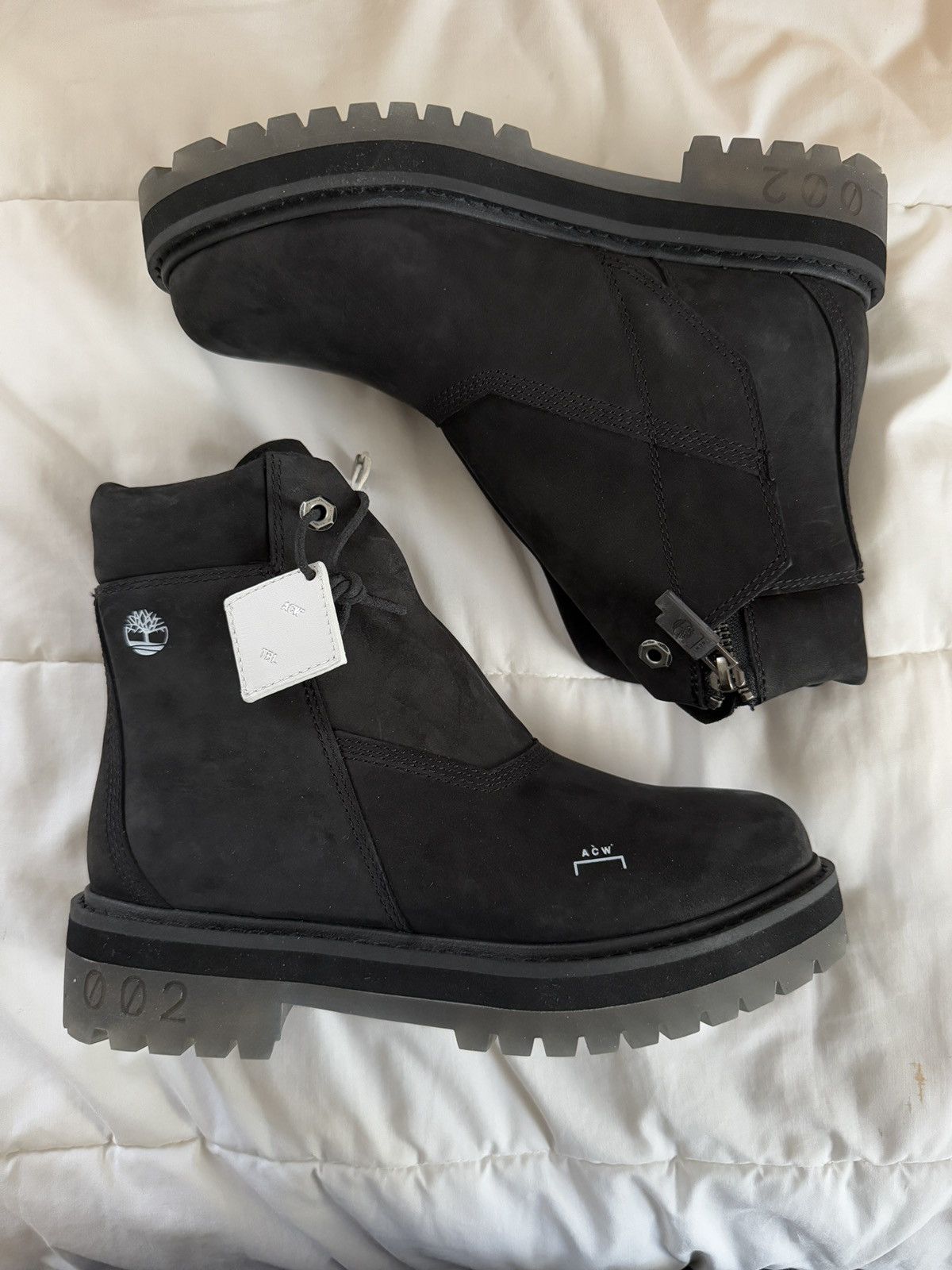 A-COLD-WALL* × Timberland Timberland X A Cold Wall Future 73 Leather 6 inch Boots Size US 6 / IT 36 - 1 Thumbnail
