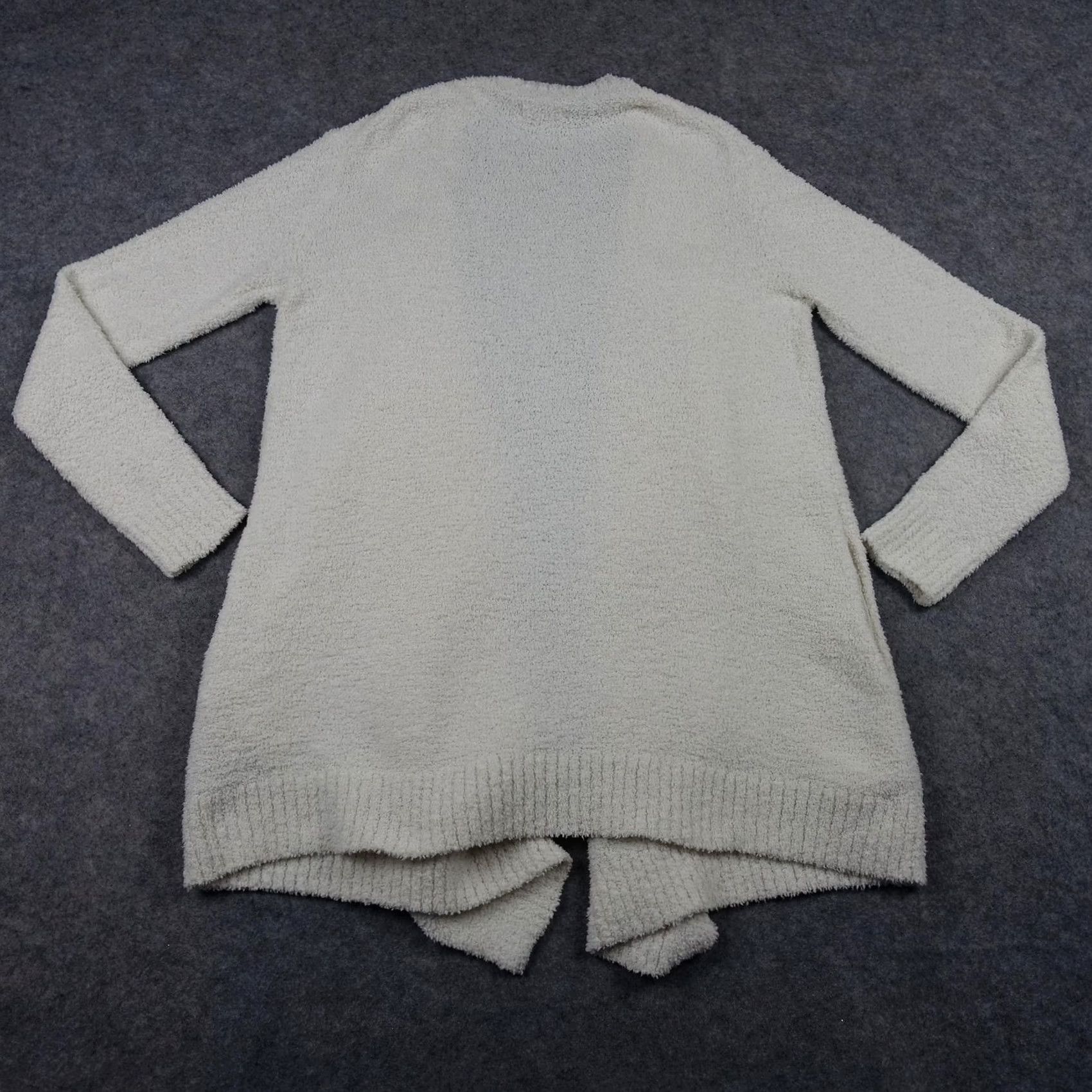 Ugg UGG Cardigan Sweater Womens Medium White Long Sleeve Open Front Fuzzy Sherpa Size M / US 6-8 / IT 42-44 - 5 Thumbnail