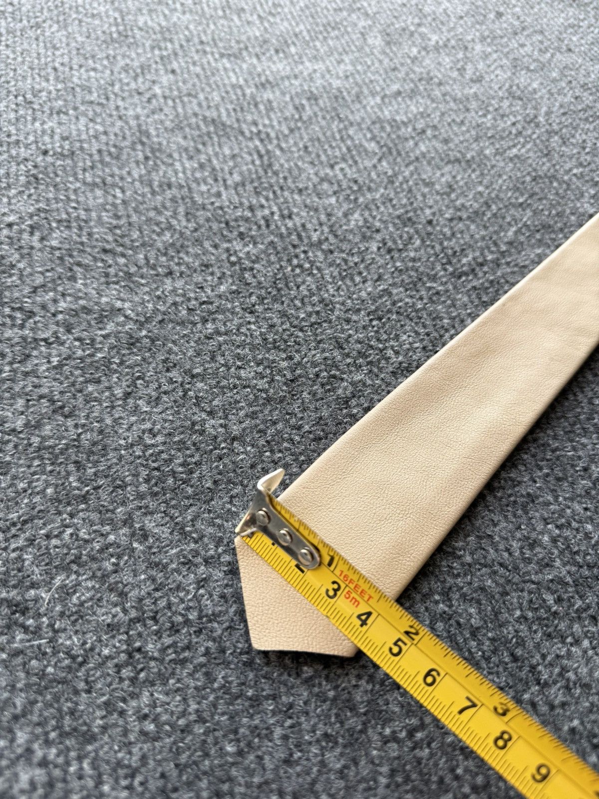 Japanese Brand Retro Vintage W-Germany Leather Tie 90s Western Biker Style Size ONE SIZE - 19 Thumbnail