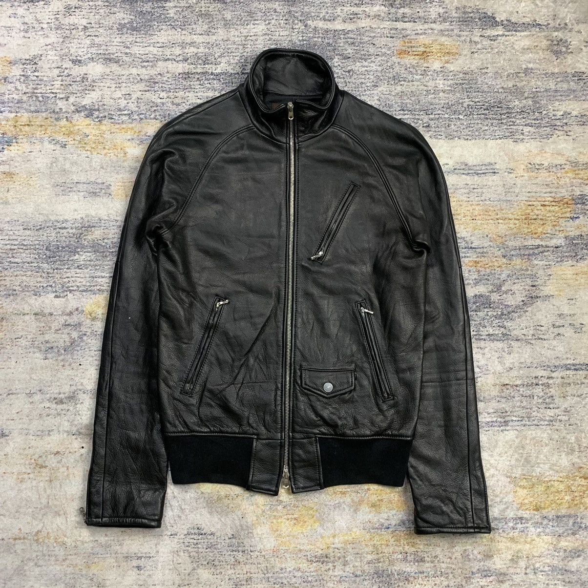 Japanese Brand Japanese brand Drestrip multi zipper bikers leather jacket Size US S / EU 44-46 / 1 - 2 Thumbnail