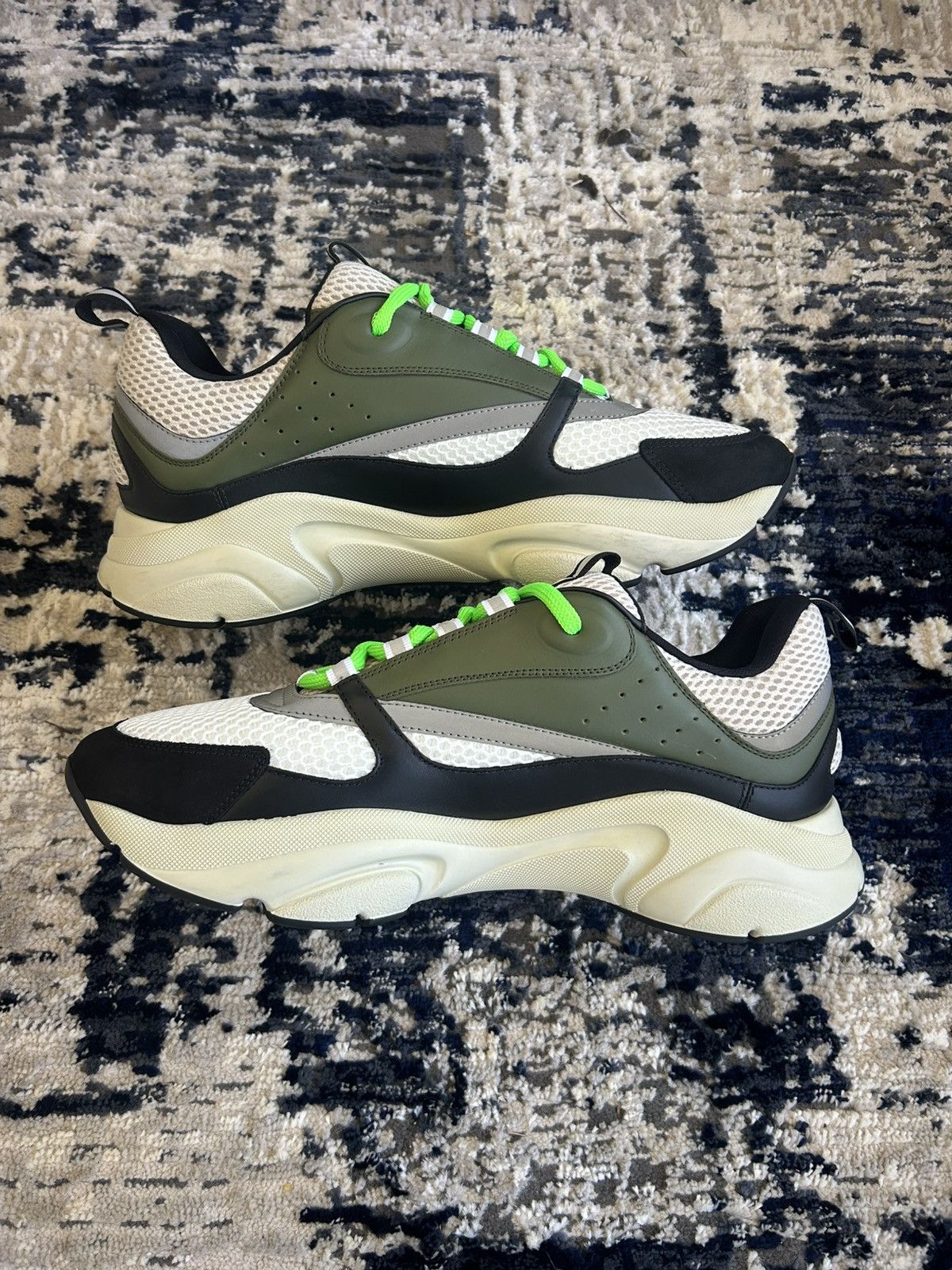 Dior Dior B22 Khaki Pistachio Size US 13 / EU 46 - 2 Thumbnail