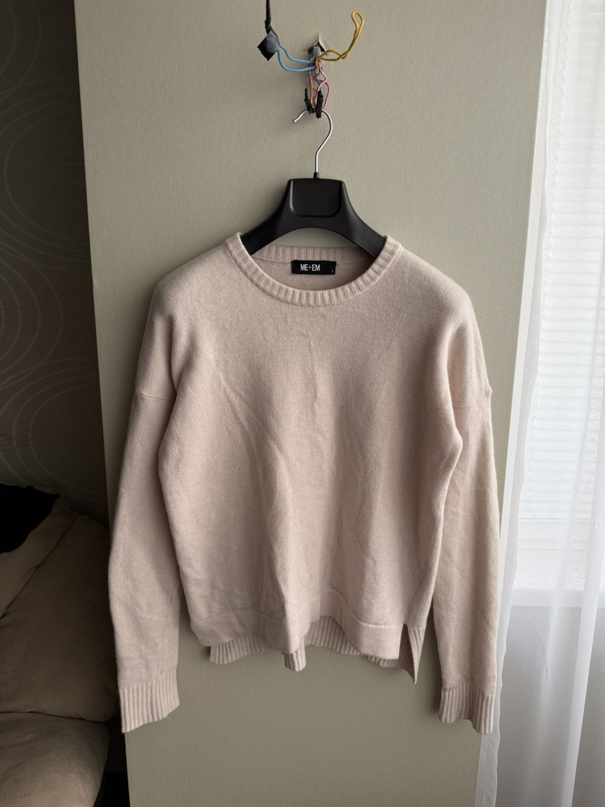 ME+EM ME+EM Knit Merino Wool Cashmere Sweater Size S Size S / US 4 / IT 40 - 1 Thumbnail