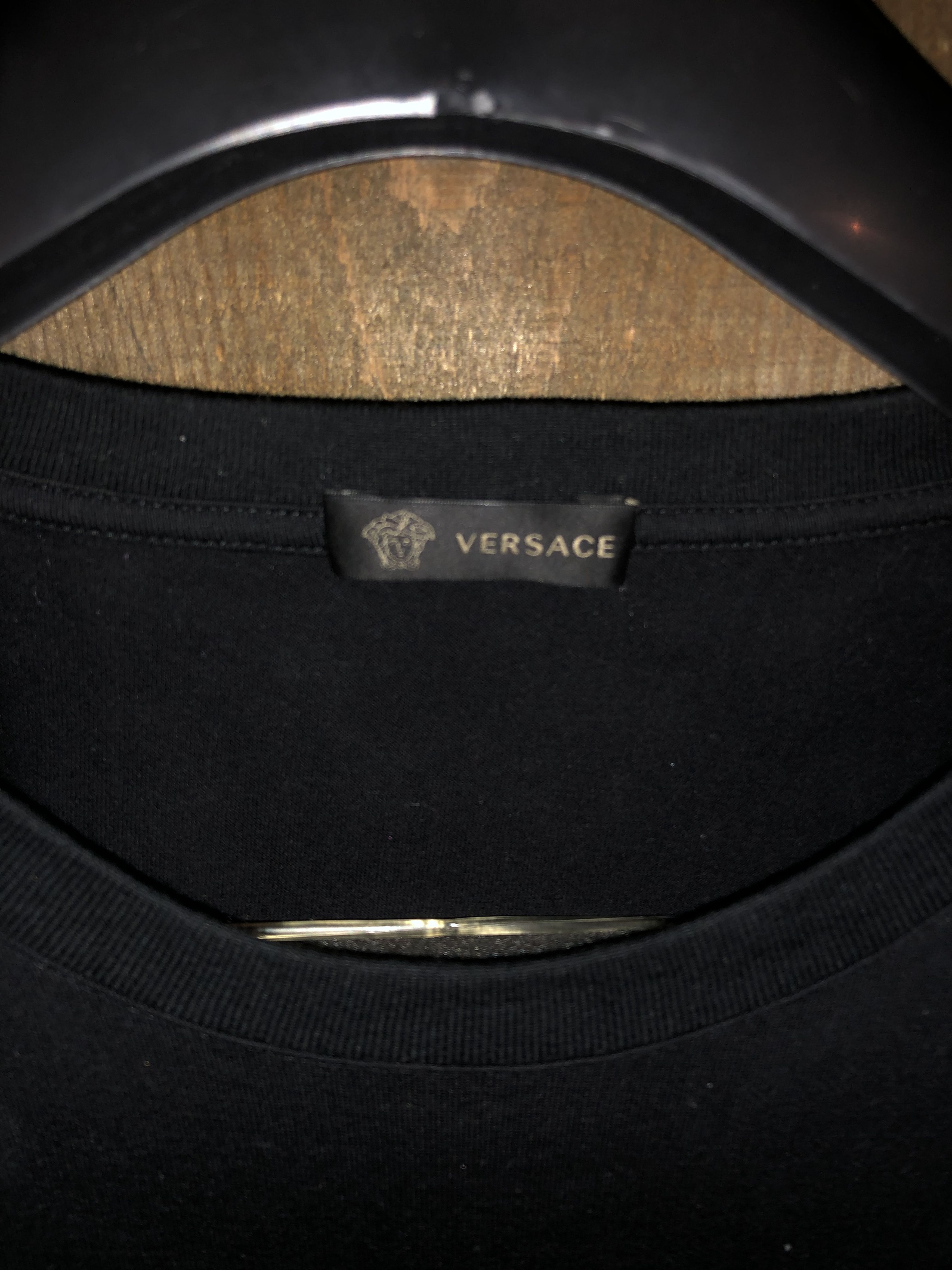 Versace Authentic Versace Baroque Embroidered T-Shirt - Size L Size US L / EU 52-54 / 3 - 3 Thumbnail