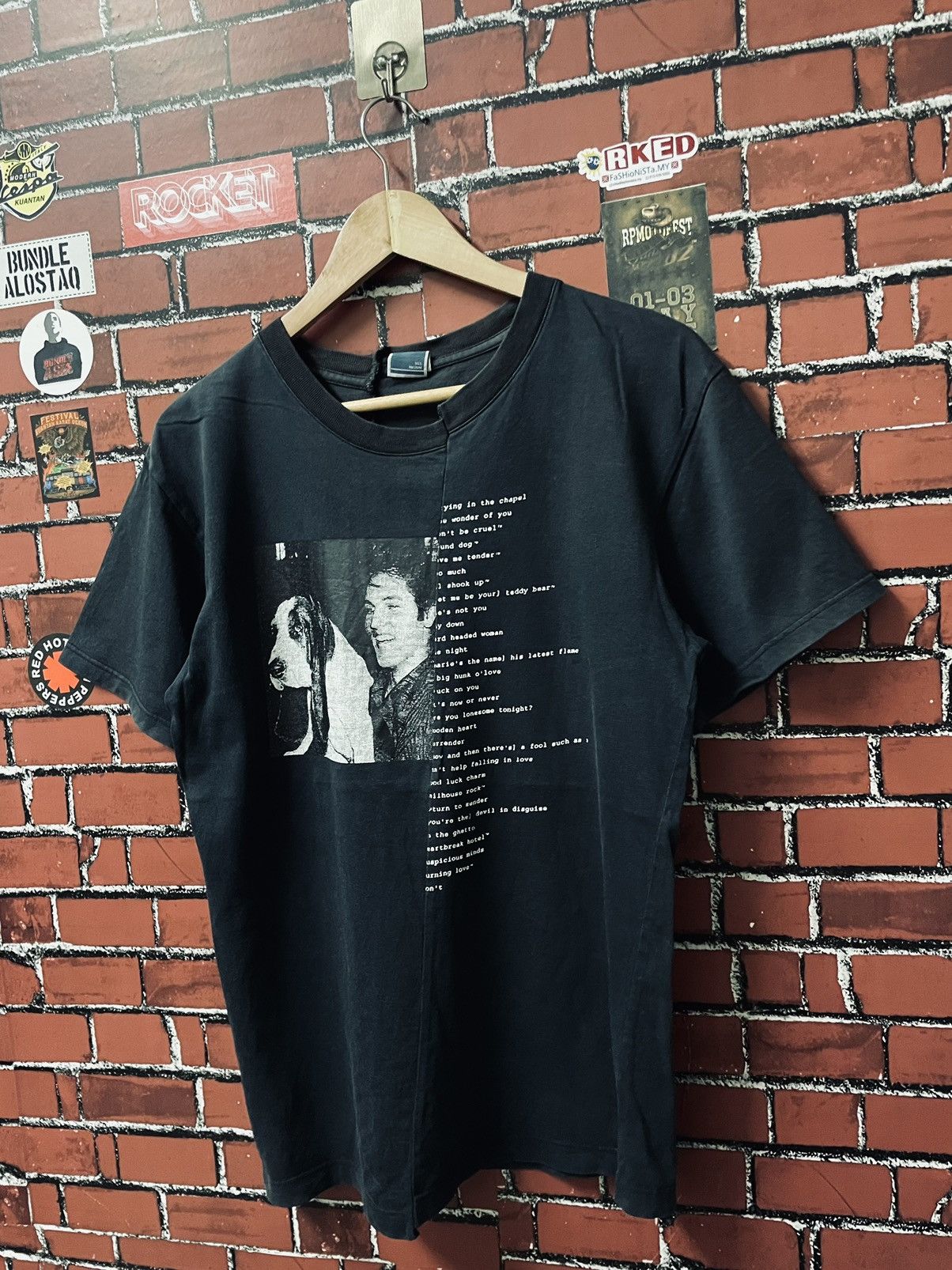 PPFM l PPFM Elvis Presley & Hound Dog Tee Size US M / EU 48-50 / 2 - 2 Thumbnail