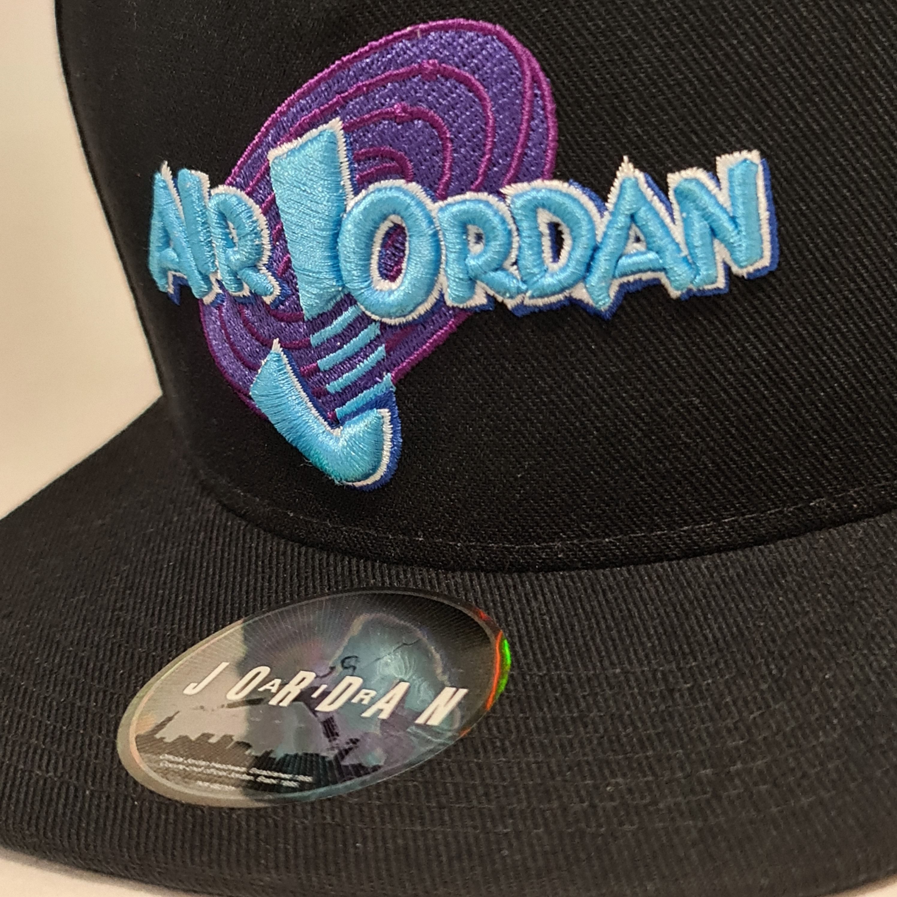 Jordan Brand Jordan Cap Snapback 'Air Jordan Space Jam' Black Size ONE SIZE - 6 Thumbnail
