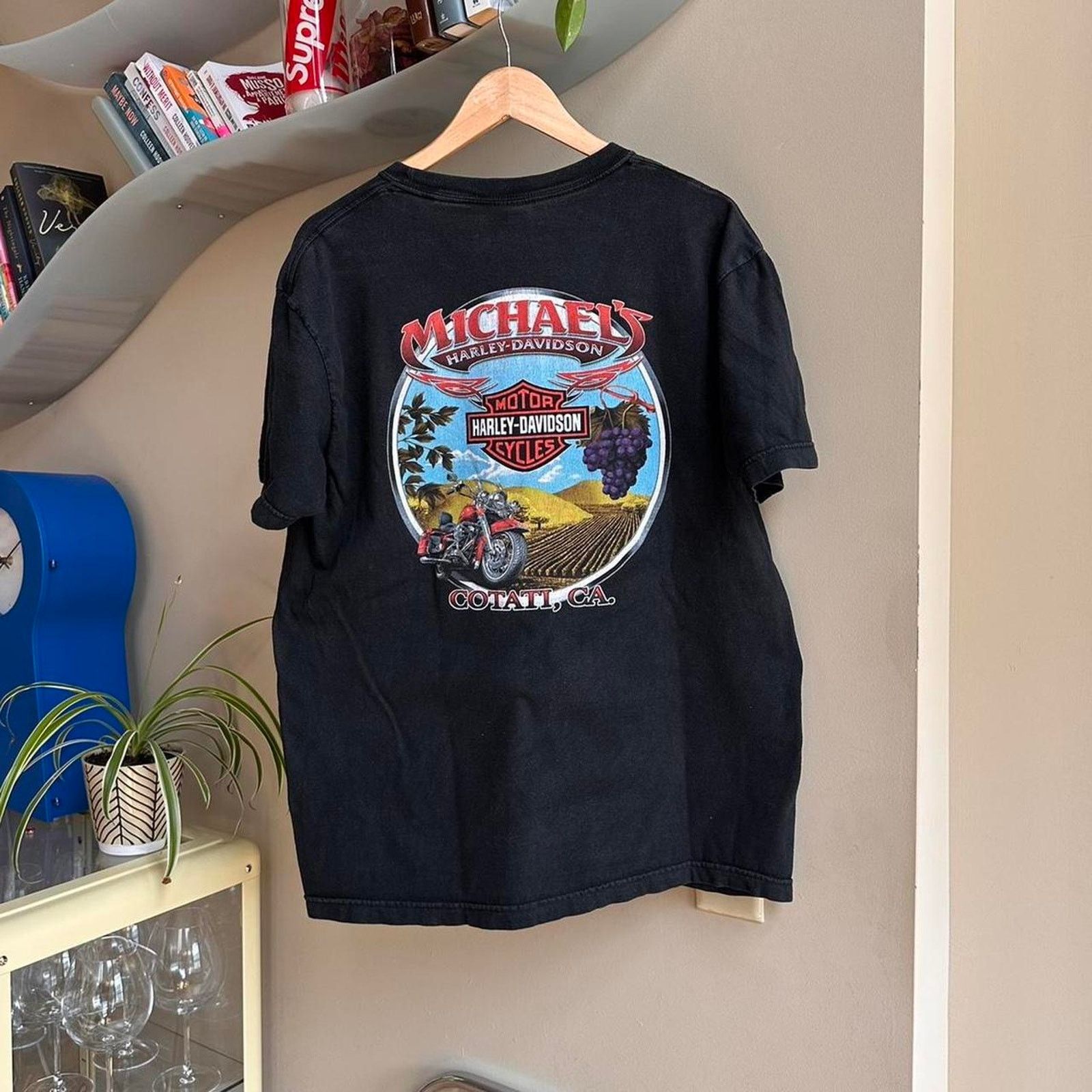 Harley Davidson × Vintage Vintage Harley Davidson Shirt Size US L / EU 52-54 / 3 - 4 Thumbnail