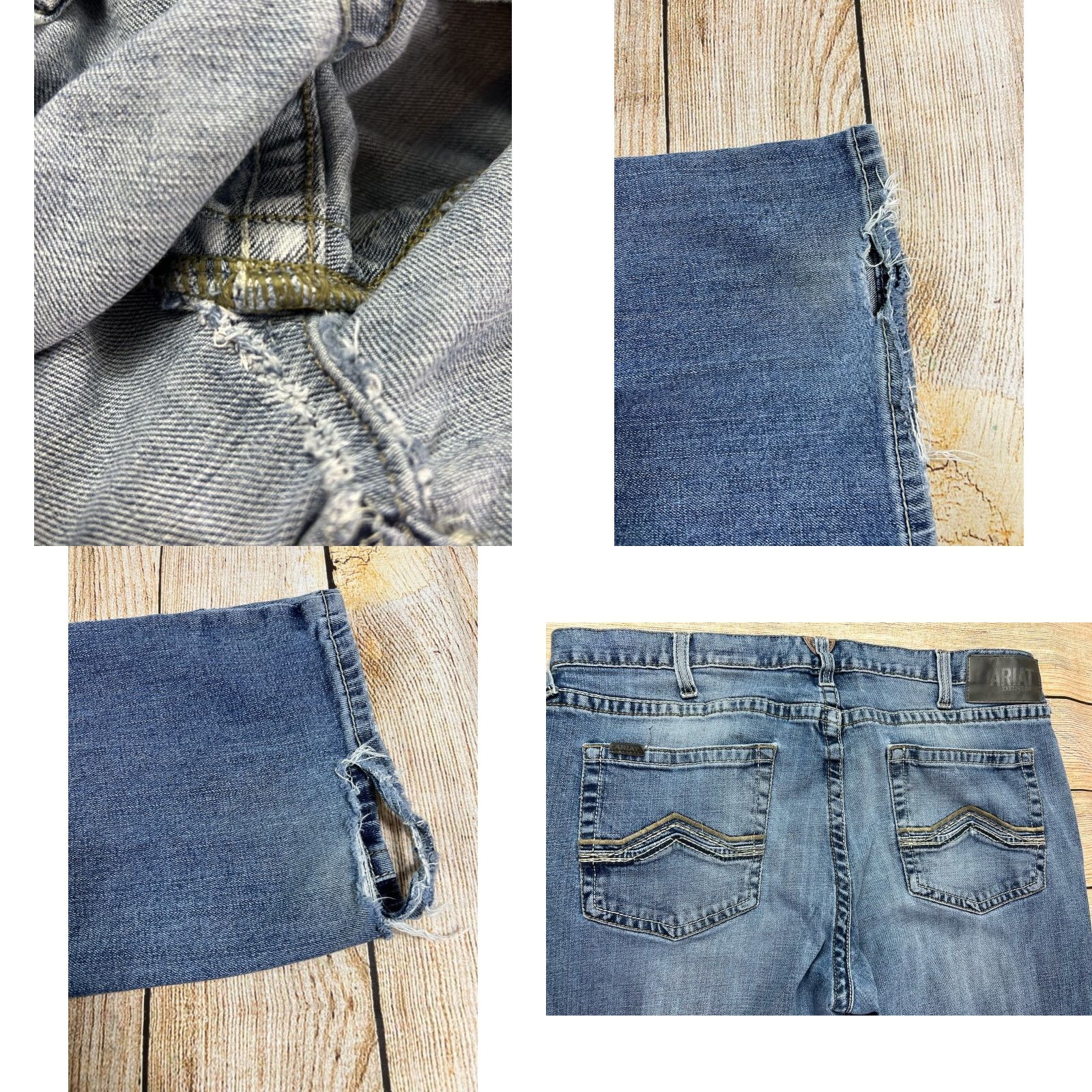 Ariat **Slim Fit Ariat Men's Blue Straight Jeans 40x32** User: **Ariat Men's Slim Fit Blue Straight Jeans 40x32** Size US 40 / EU 56 - 8 Thumbnail