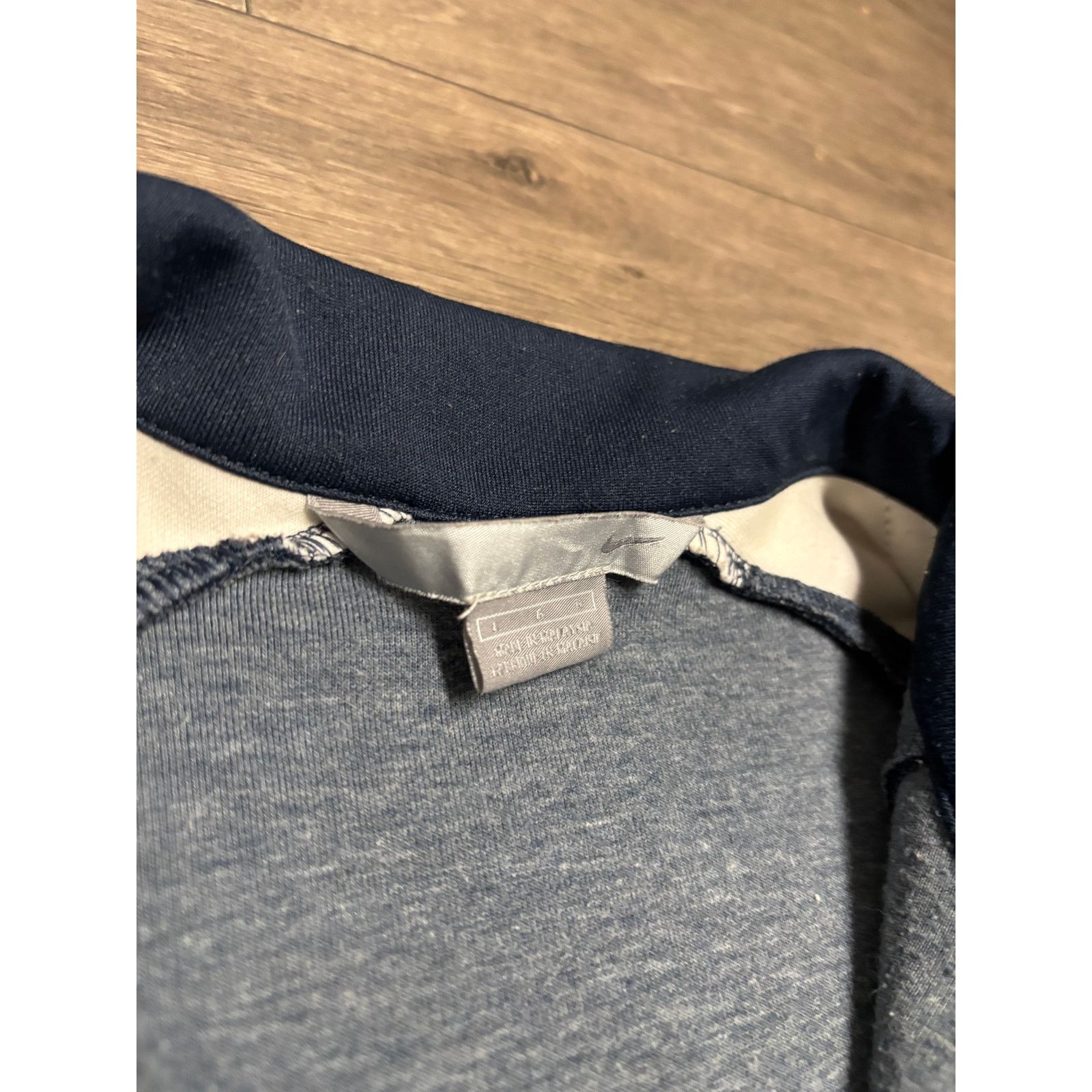 Nike × Vintage Vintage Nike Blue Track Jacket Sz L 00s Size US L / EU 52-54 / 3 - 2 Thumbnail