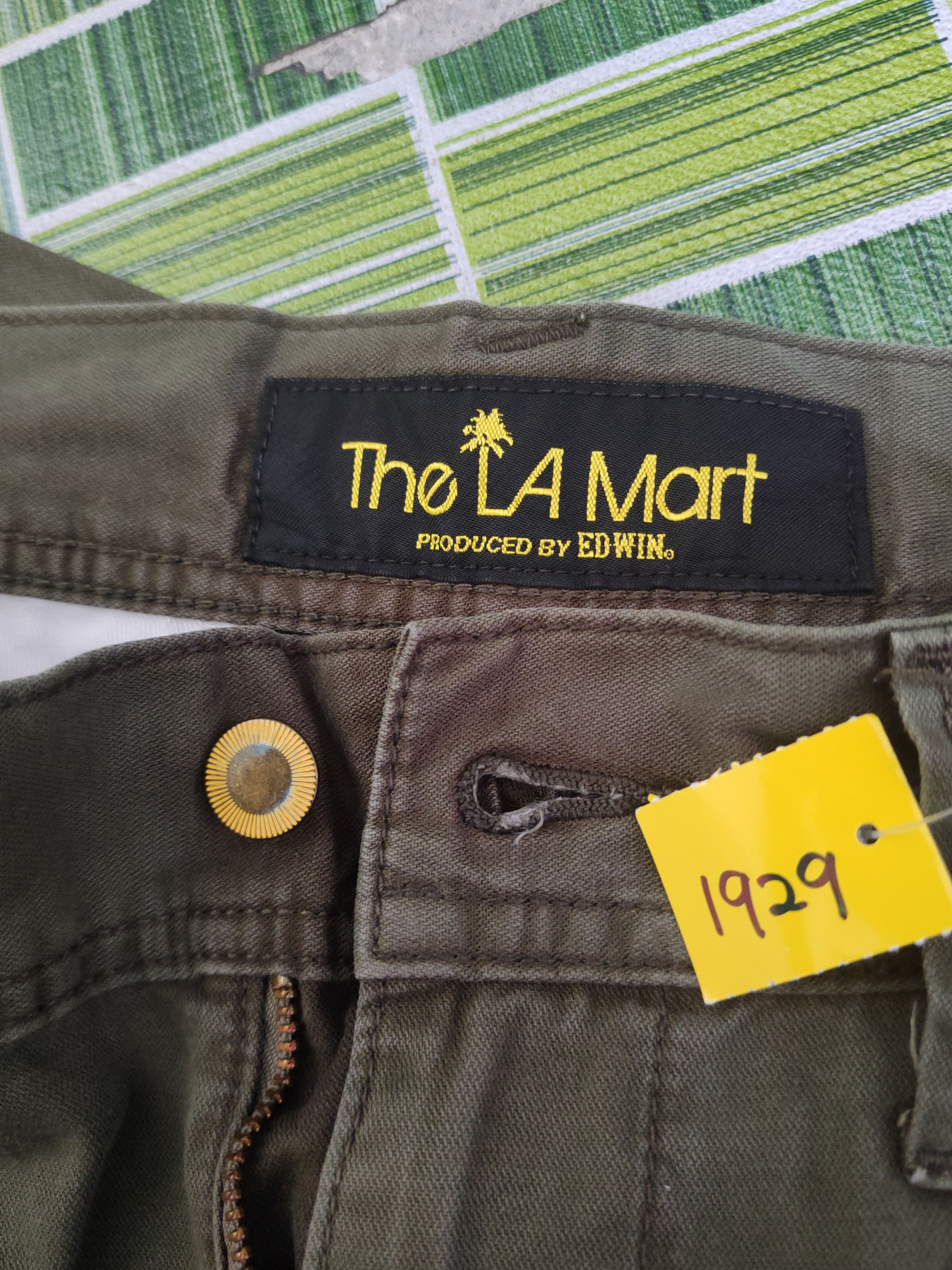 Edwin DL The LA Mart Dark Olive Multipocket Cargo Pants #1929 Size US 33 - 15 Thumbnail