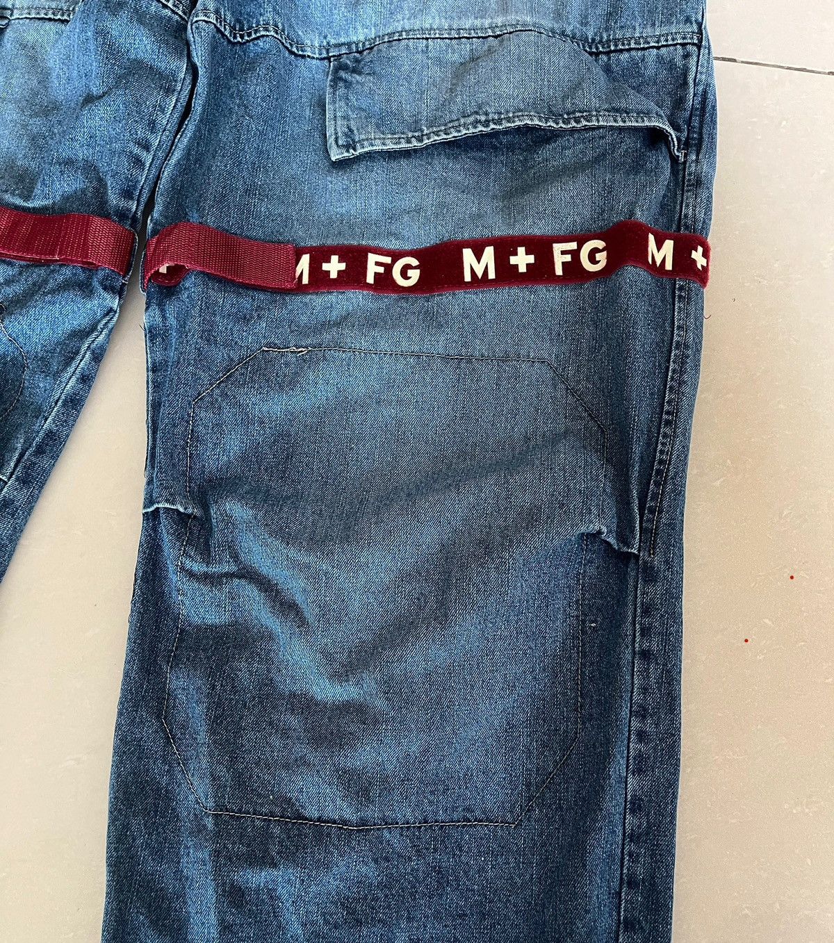 Marithe + Francois Girbaud Vintage 90s Marithe Francois Girbaud Hip Hop Baggy Jeans Size US 44 / EU 60 - 6 Thumbnail