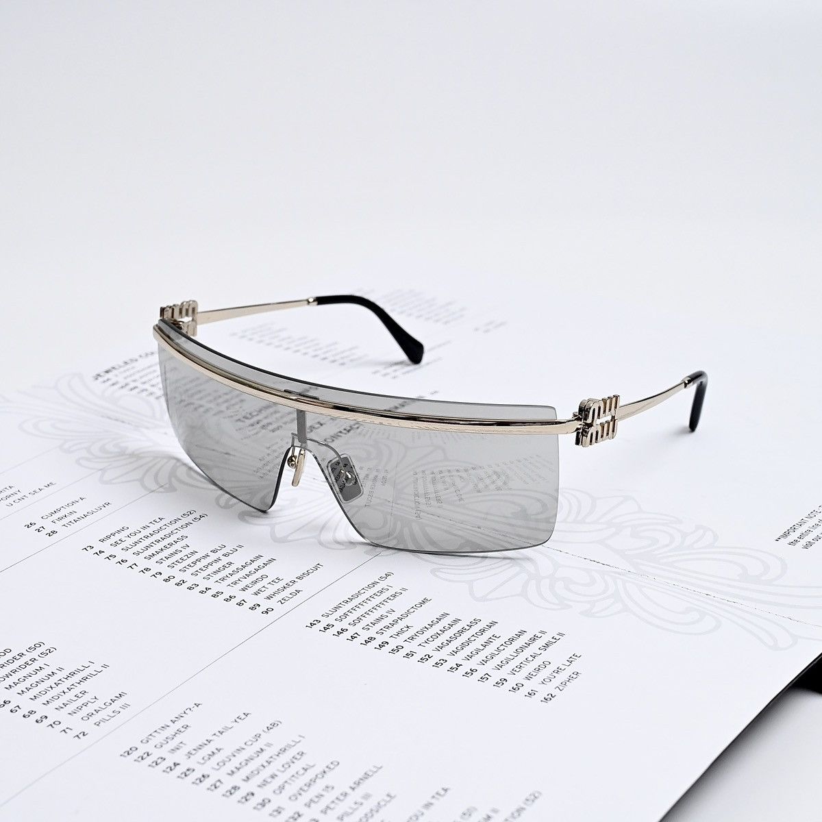 Miu Miu MIU MIU 0MU 50ZS SUNGLASSES Size ONE SIZE - 1 Thumbnail