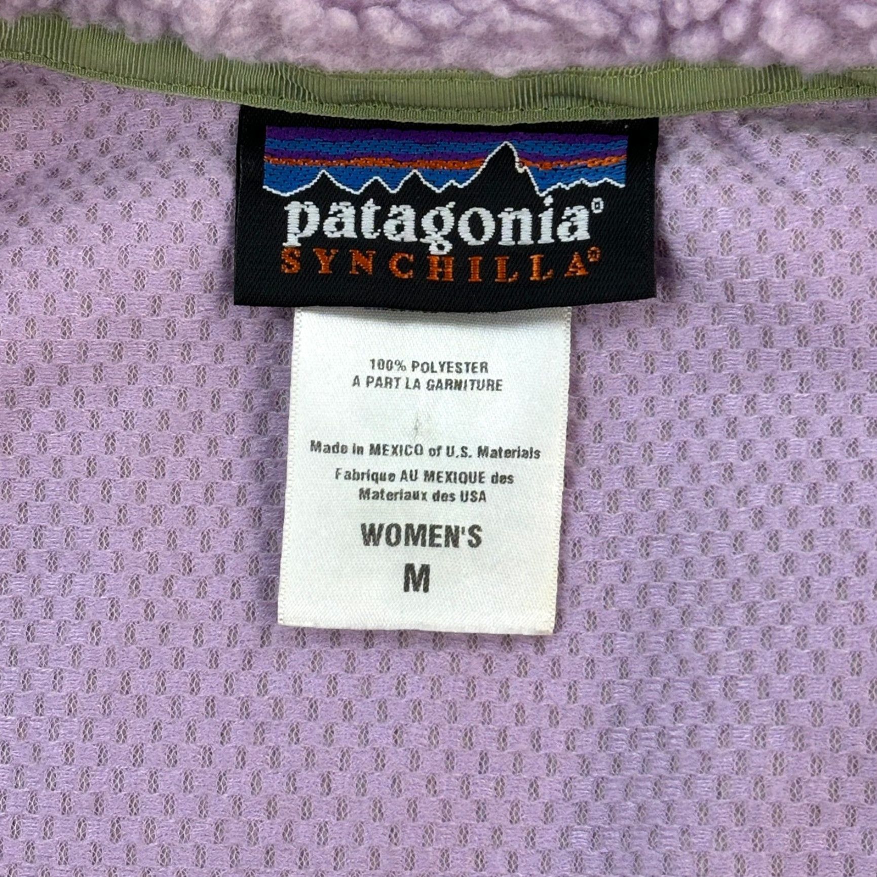 Patagonia VINTAGE Patagonia Synchilla Retro-X Vest Women’s M Pale Lavender Y2K Size M / US 6-8 / IT 42-44 - 3 Thumbnail
