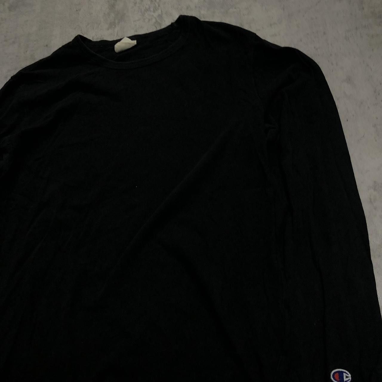 Champion Black Champion long sleeve t-shirt streetwear Size US L / EU 52-54 / 3 - 2 Thumbnail