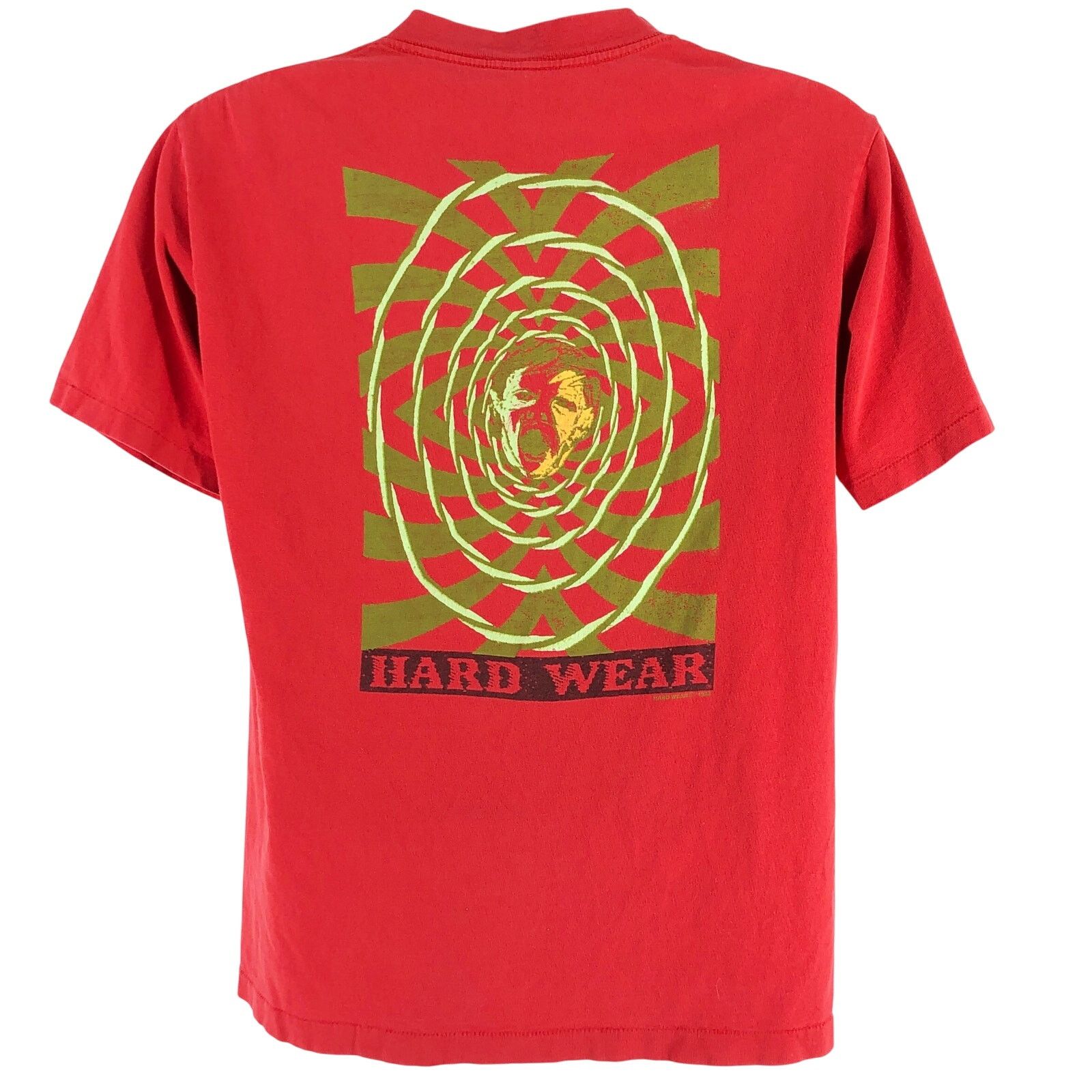 Vintage 80s Hard Wear graphic tshirt 1980s vintage Size US L / EU 52-54 / 3 - 1 Thumbnail