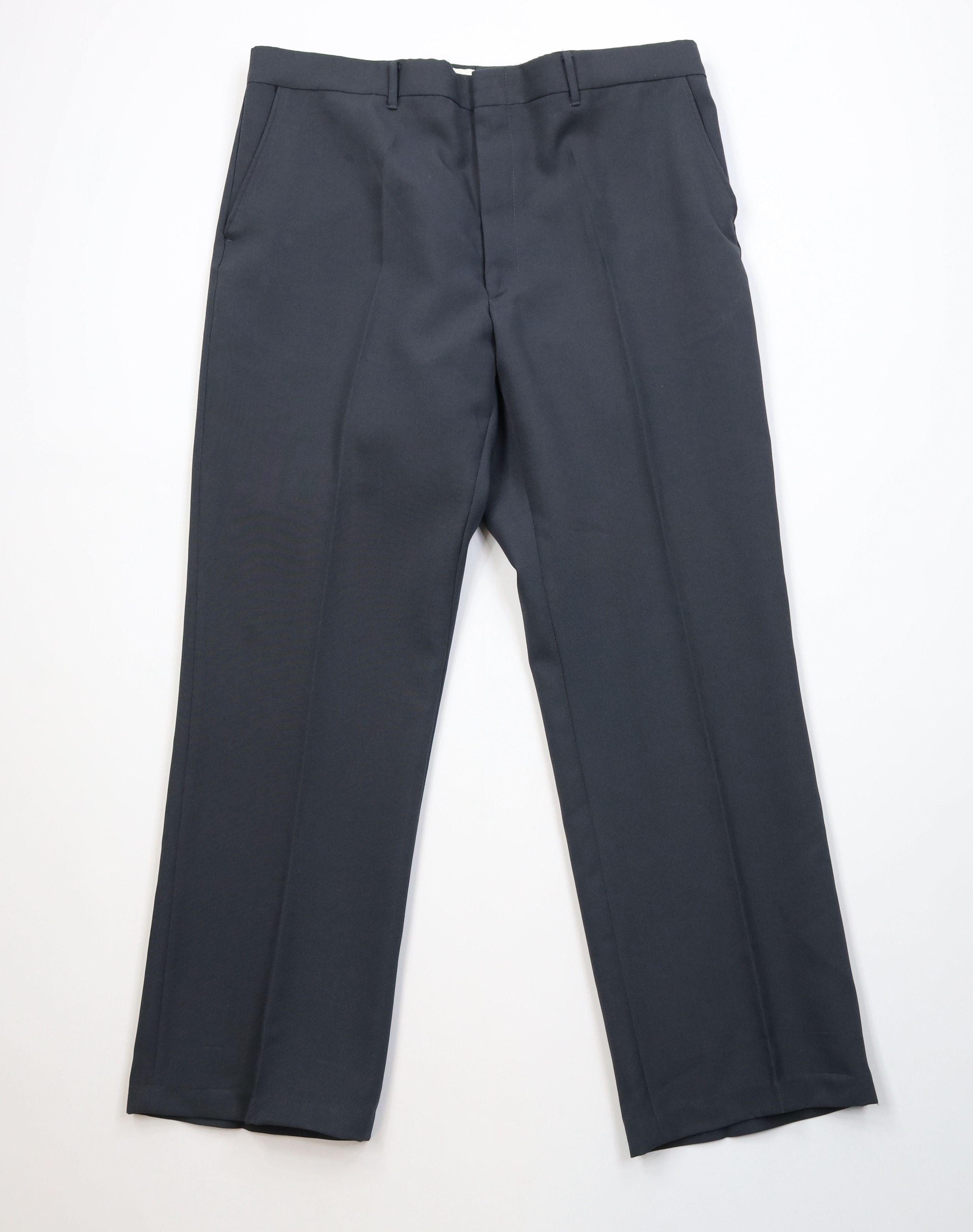 Vintage Vintage 70s Streetwear Wide Leg Chino Pants Gray USA Size US 38 / EU 54 - 1 Thumbnail