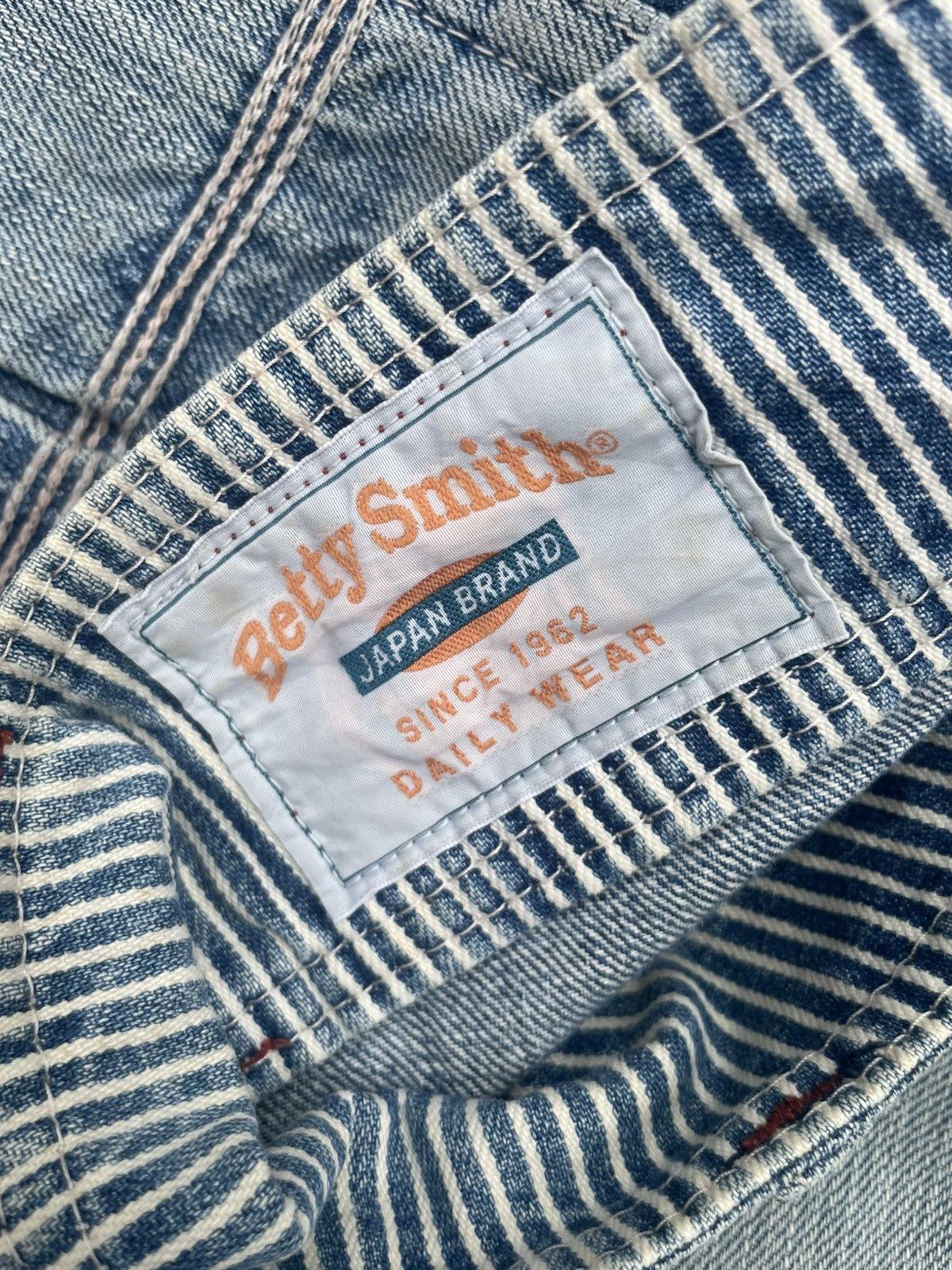 Japanese Brand Vintage Betty Smith Flare Distresed Size 29" - 15 Thumbnail