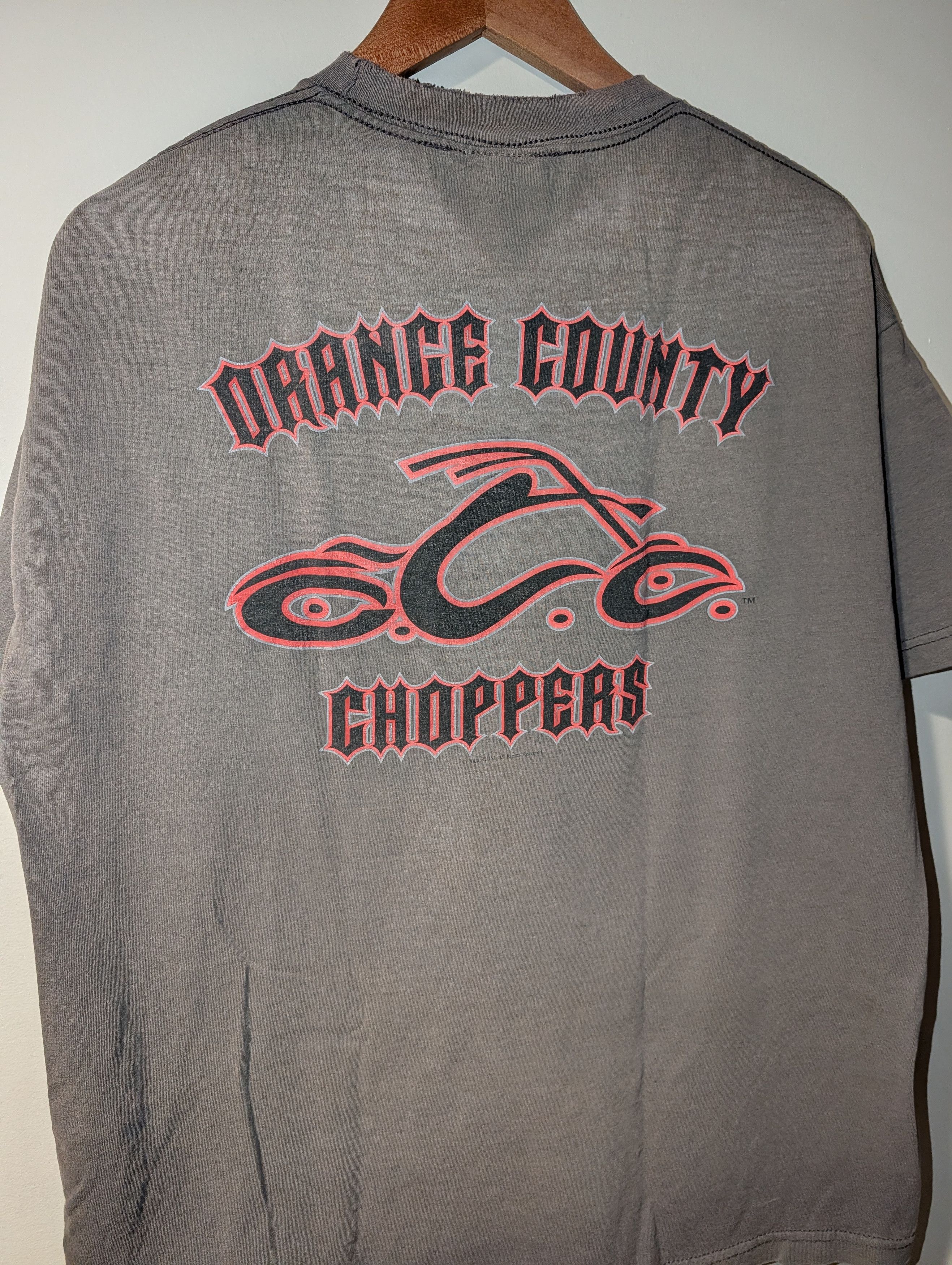 Harley Davidson Vintage 2004 Orange County Choppers Motorcycle Biker T-Shirt Size US XL / EU 56 / 4 - 11 Thumbnail