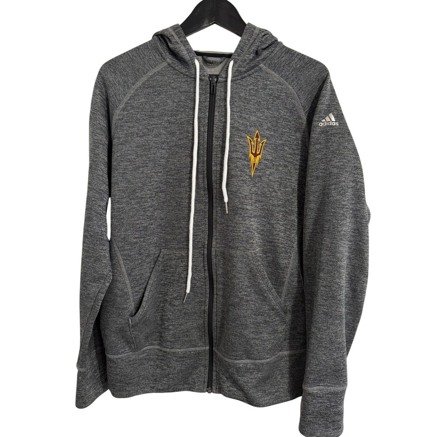 Adidas Arizona State Sun Devils Full-Zip Adidas Hoodie Women's L Size L / US 10 / IT 46 - 1 Thumbnail
