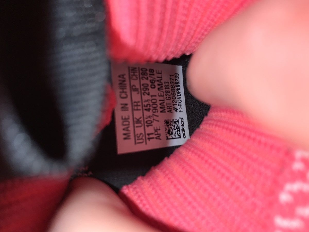 Adidas × Pharrell Adidas Crazy BYW LVL X - Pharrell Ambition Pink Size US 11 / EU 44 - 8 Thumbnail
