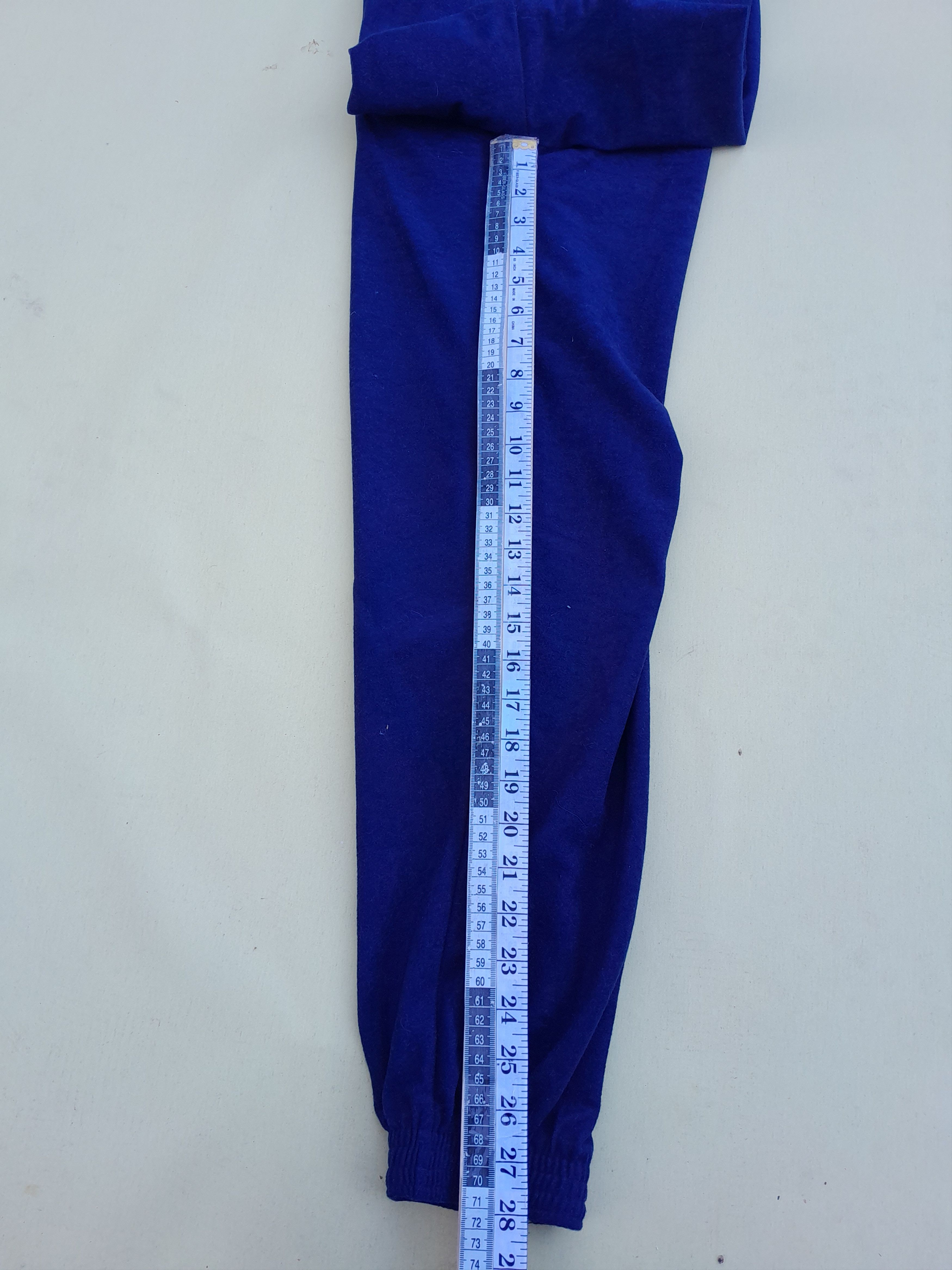 Adidas VINTAGE Adidas Tracksuit Men M Blue Velour 90s Small Fit Size US M / EU 48-50 / 2 - 6 Thumbnail