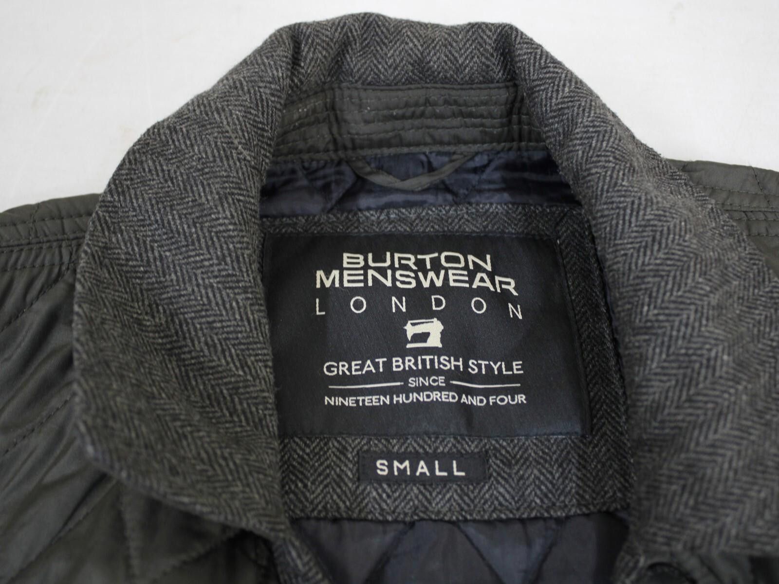 Burton Burton Menswear London Padded Farmer Jacket Small Mens Size US S / EU 44-46 / 1 - 3 Thumbnail