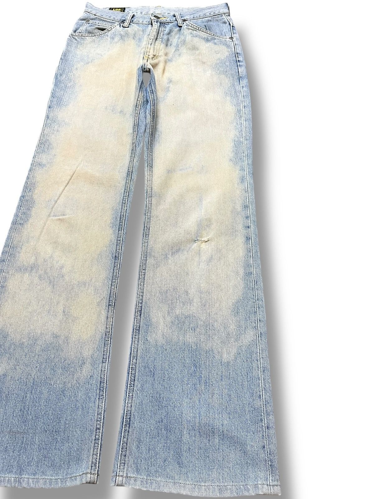 Lee Vintage Lee M.R Flare Faded Denim Size US 29 - 4 Thumbnail